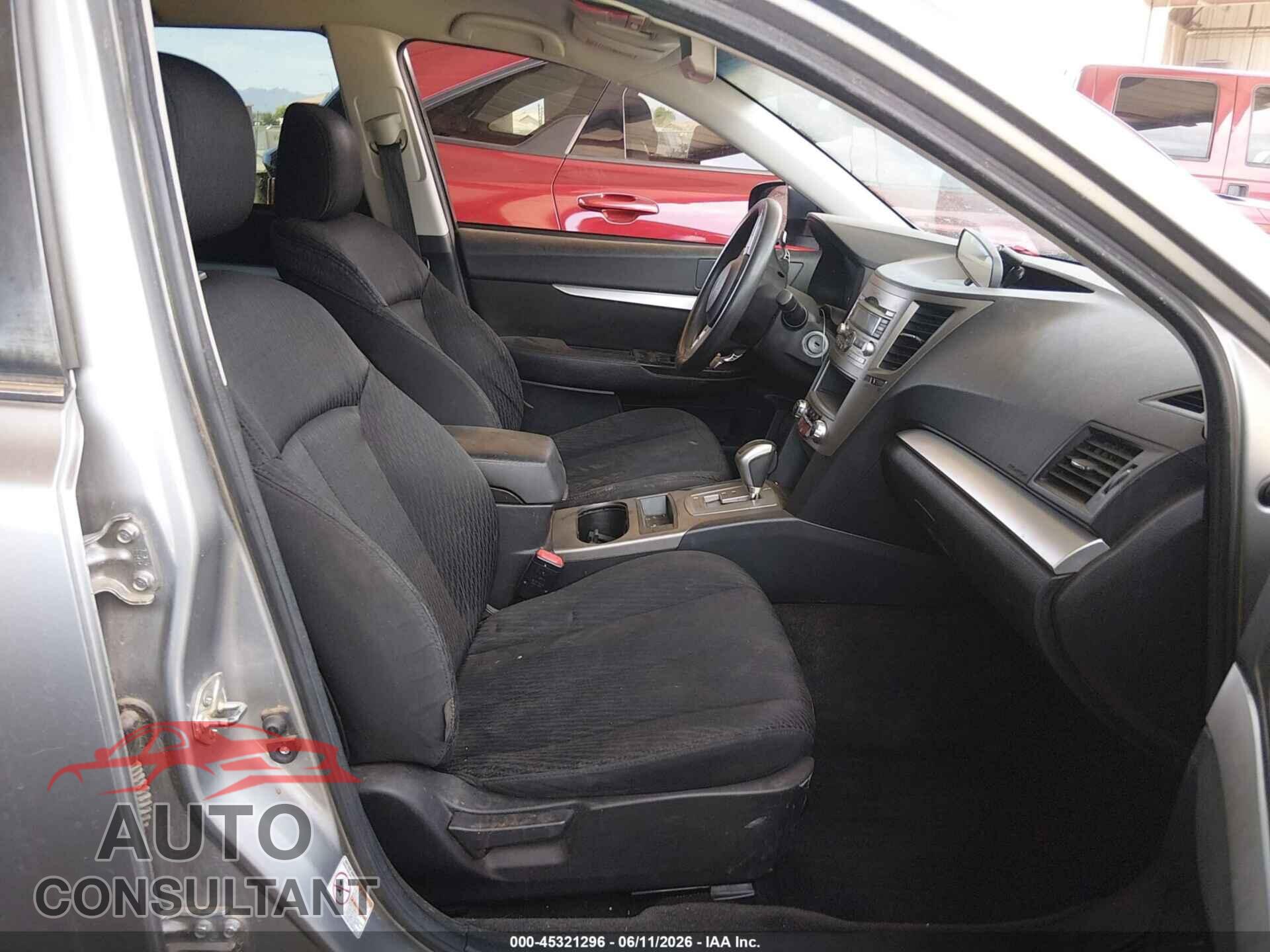 SUBARU OUTBACK 2011 - 4S4BRBAC9B3419321