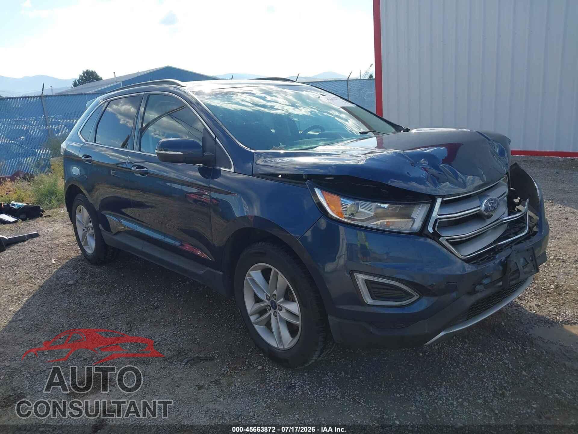 FORD EDGE 2017 - 2FMPK4J83HBB65745