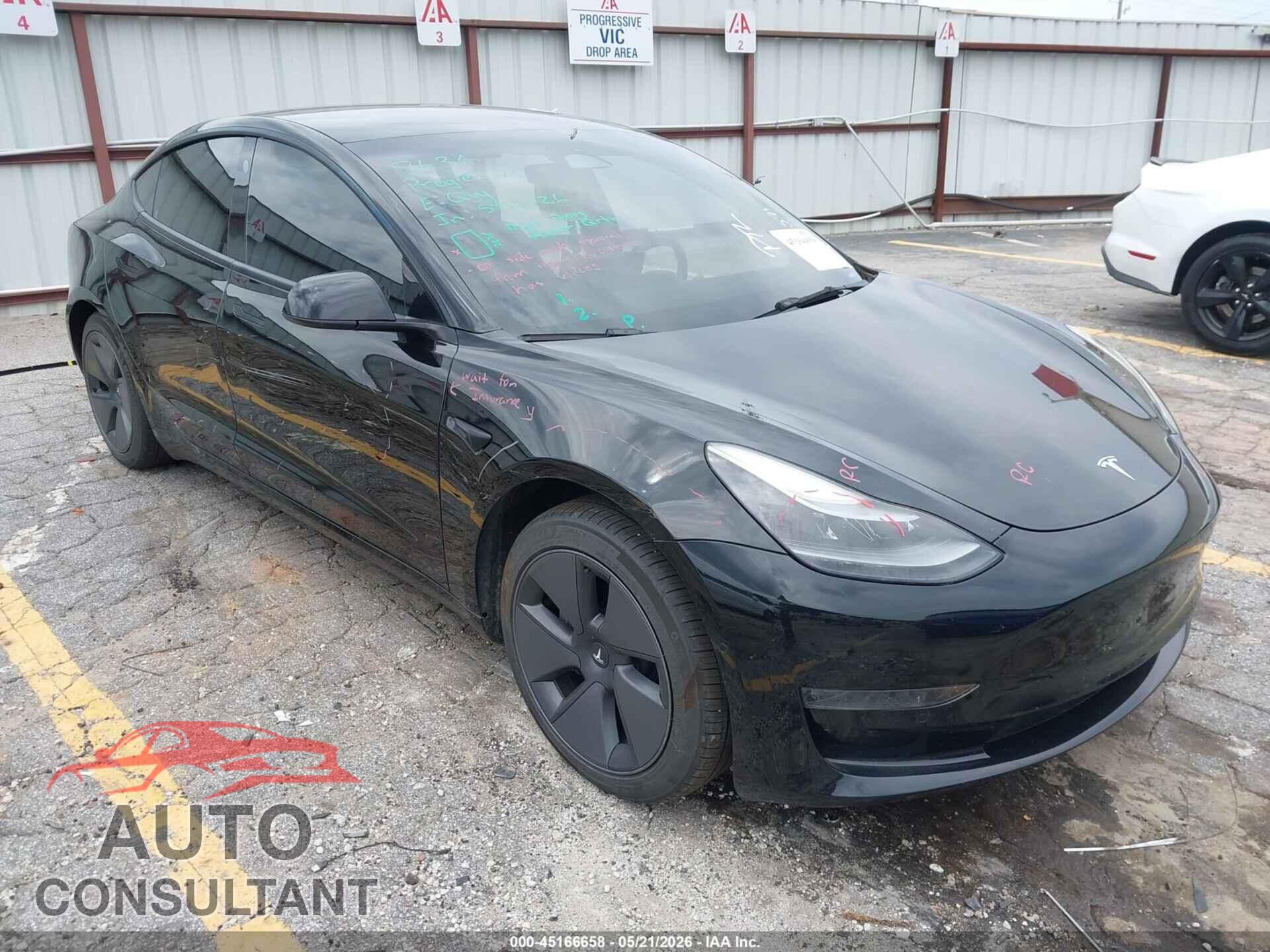 TESLA MODEL 3 2021 - 5YJ3E1EA7MF092253