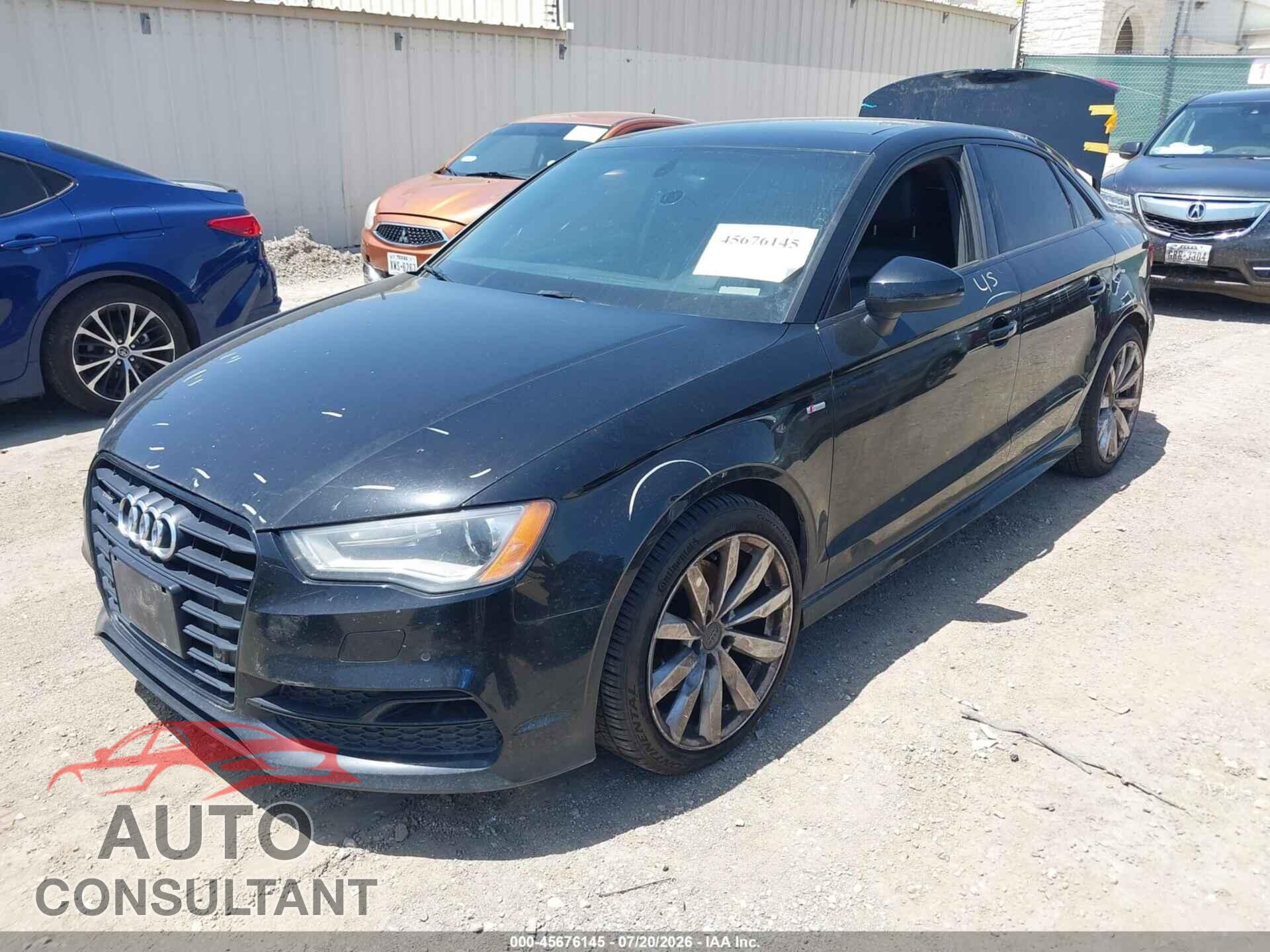 AUDI A3 2016 - WAUB8GFF3G1058868