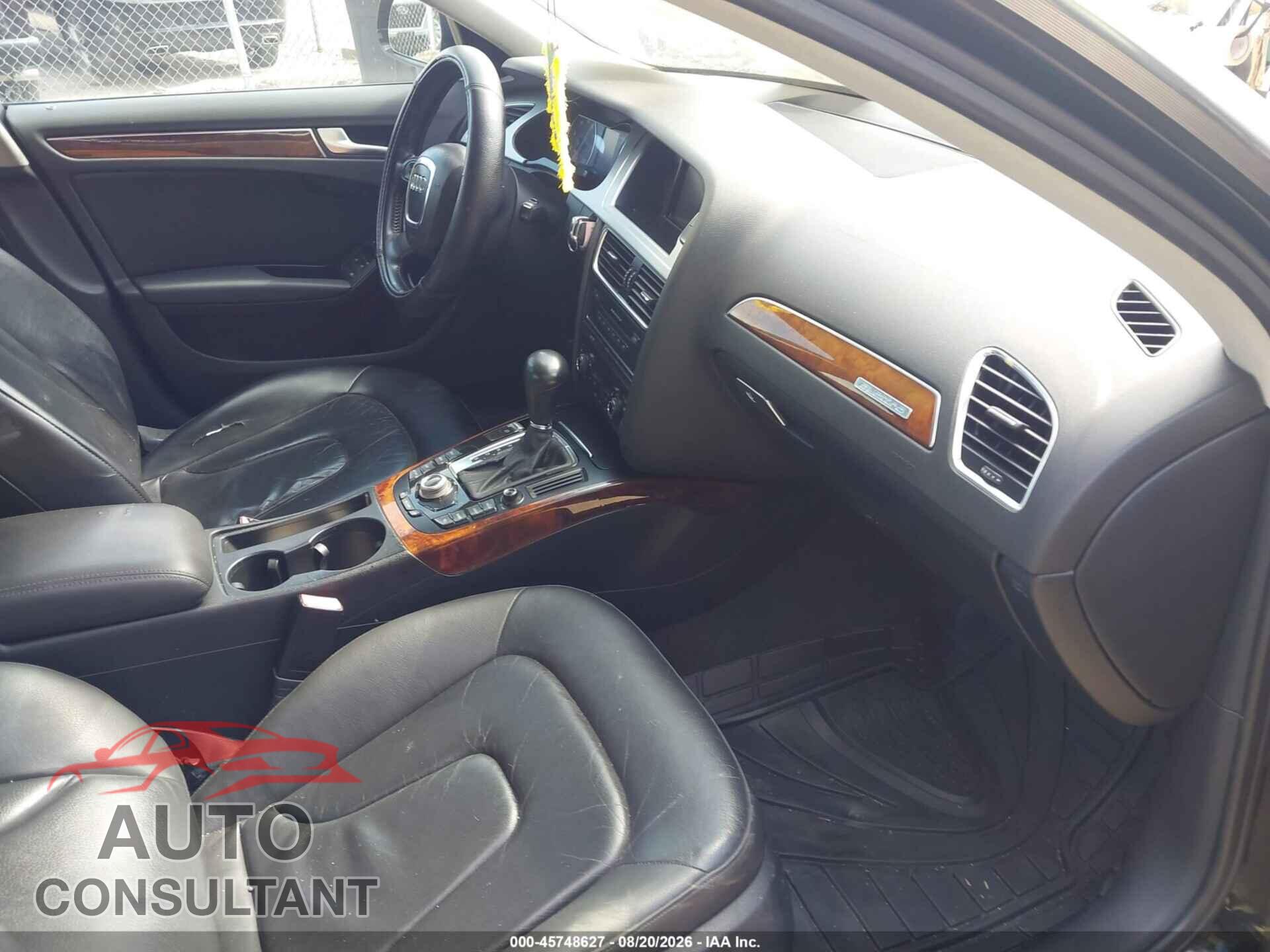 AUDI A4 2009 - WAUSF78K39N018723