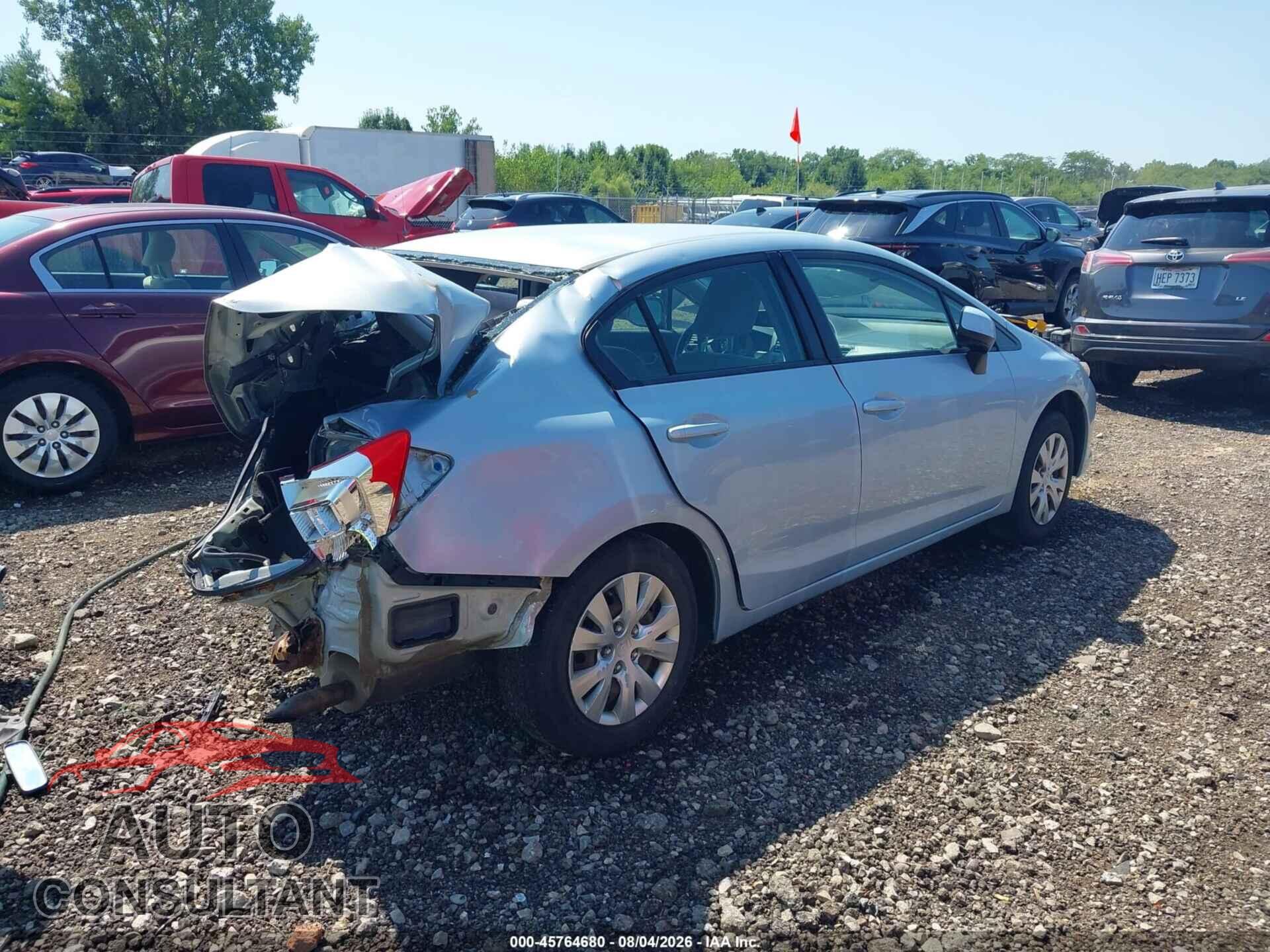 HONDA CIVIC 2012 - 19XFB2F57CE018185