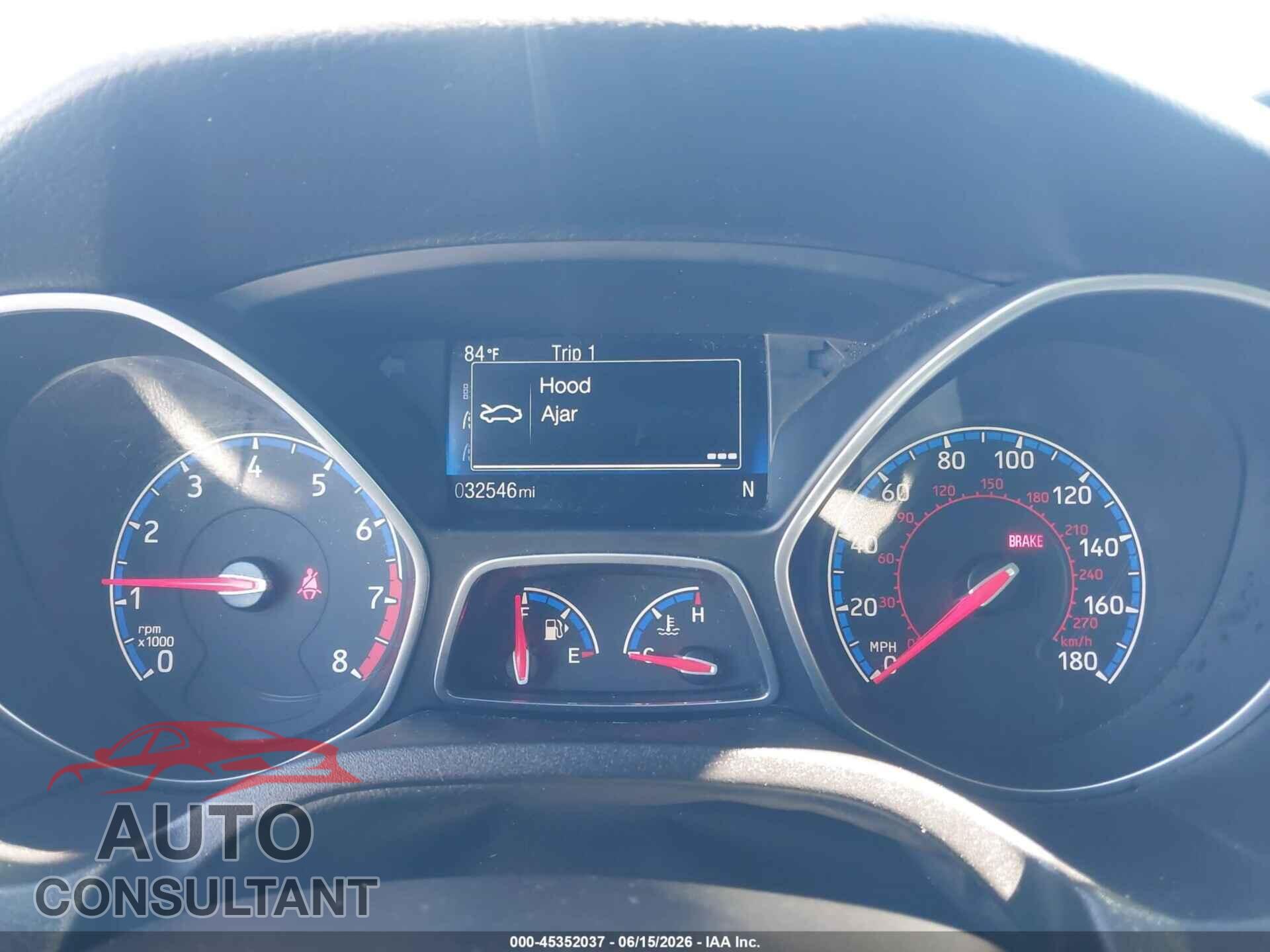 FORD FOCUS RS 2016 - WF0DP3THXG4113891