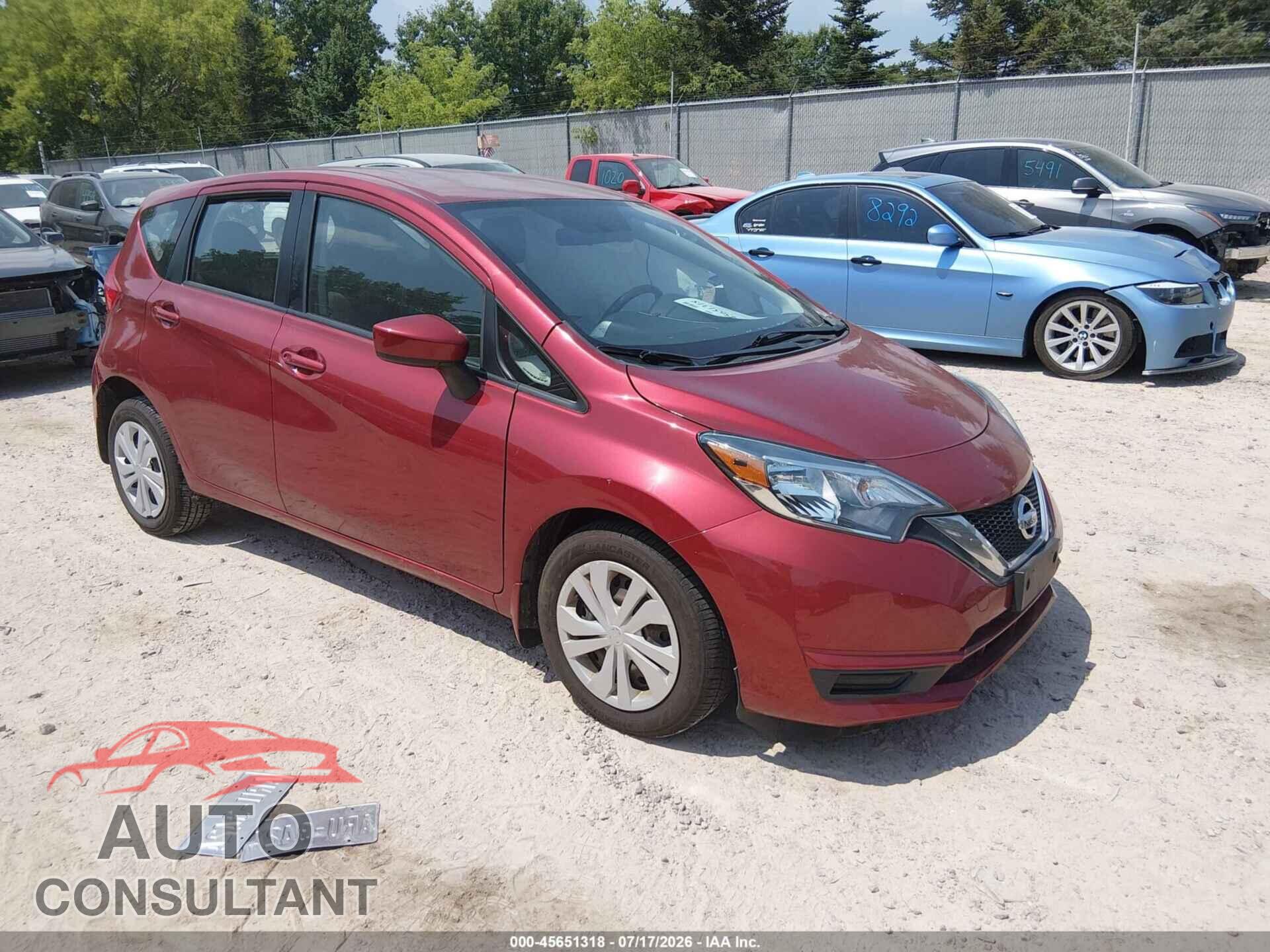 NISSAN VERSA NOTE 2017 - 3N1CE2CP8HL381987