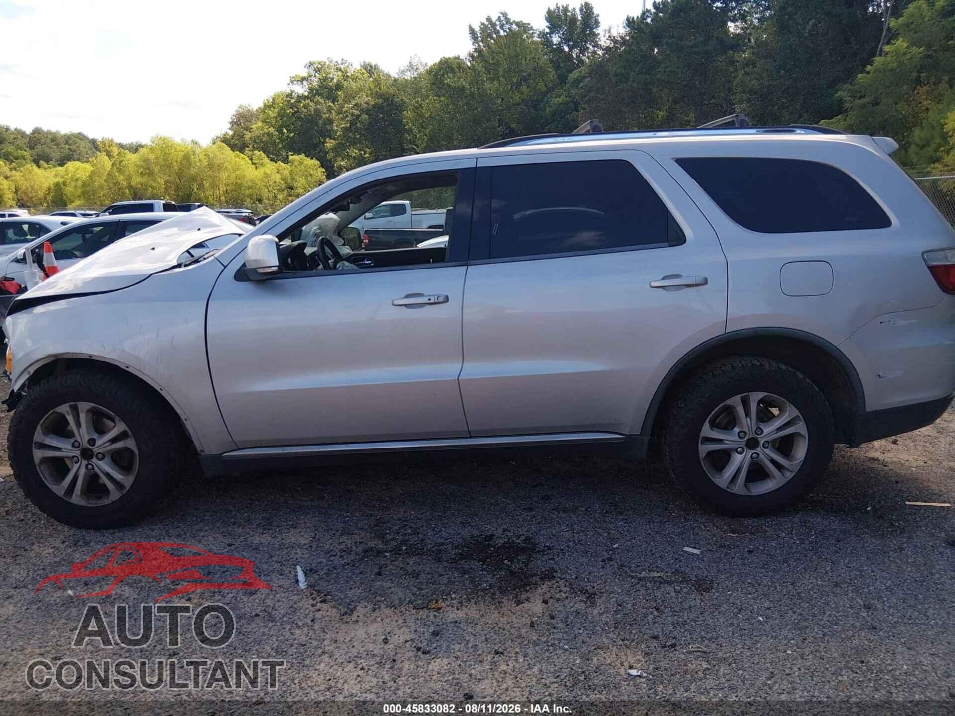 DODGE DURANGO 2012 - 1C4RDJDG6CC107565