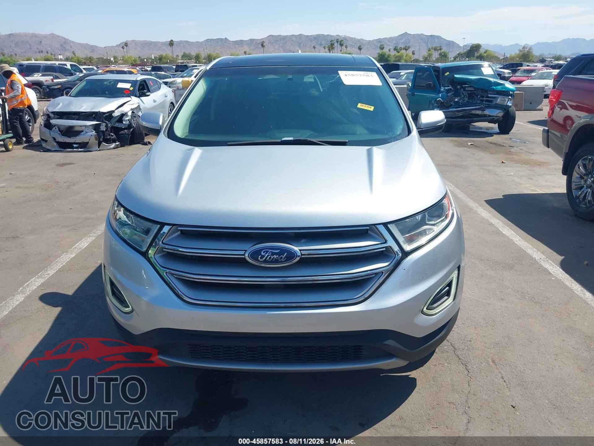 FORD EDGE 2015 - 2FMTK3J87FBB45620