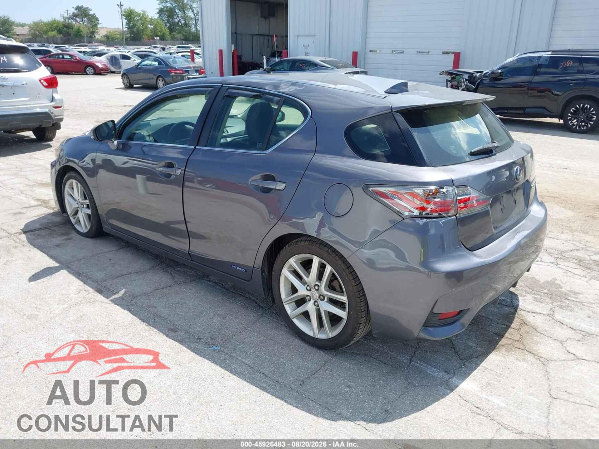 LEXUS CT 200H 2015 - JTHKD5BH5F2240332