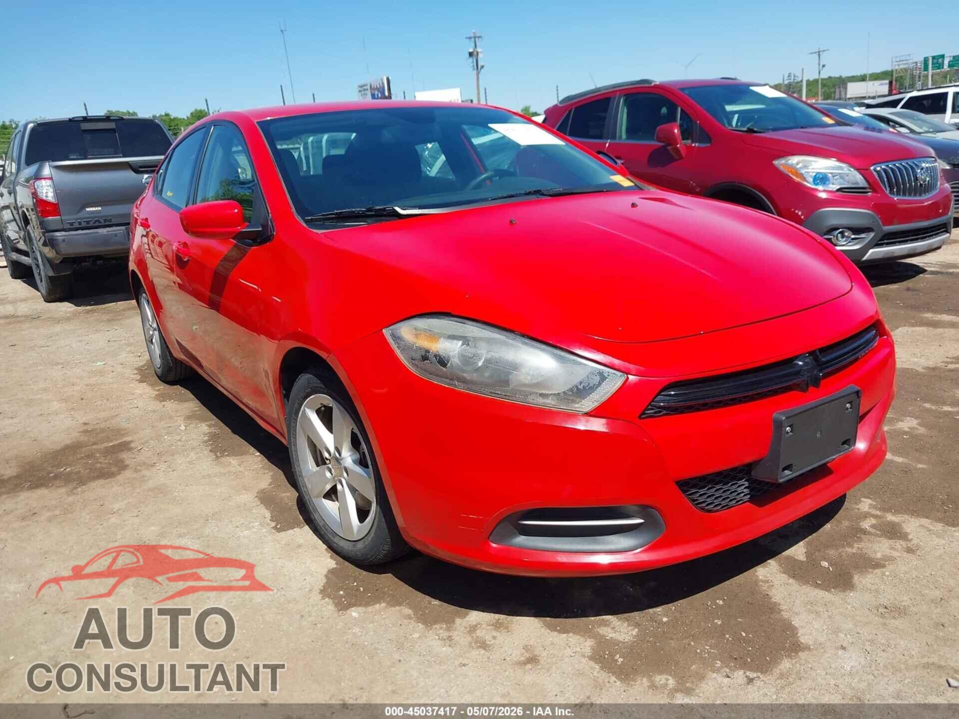 DODGE DART 2016 - 1C3CDFBB3GD689770