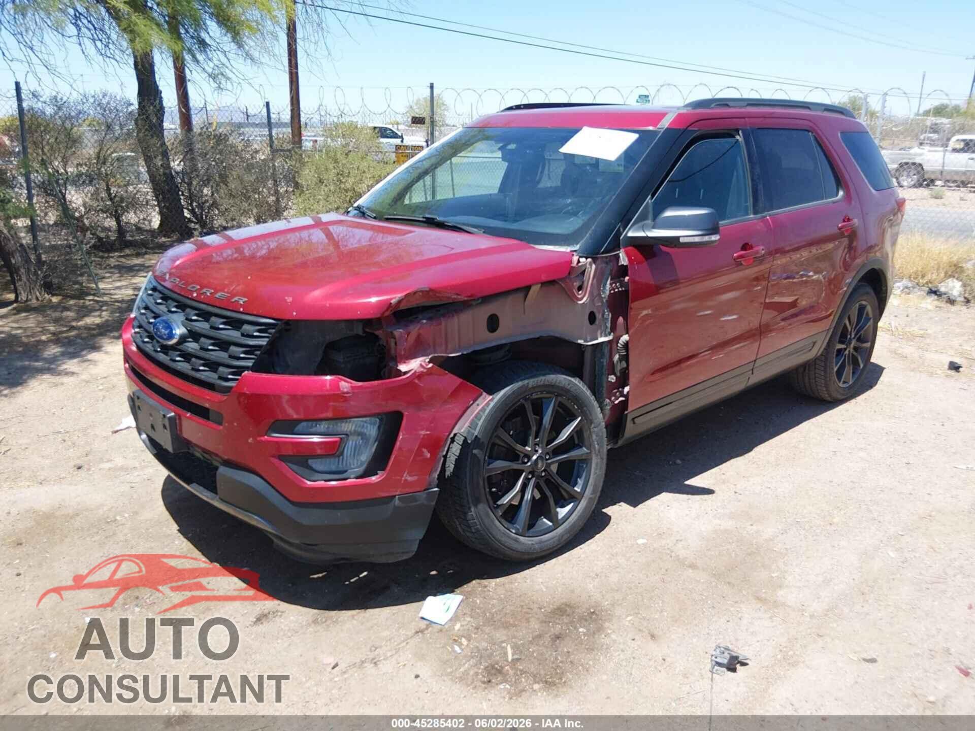 FORD EXPLORER 2017 - 1FM5K8D8XHGB86286