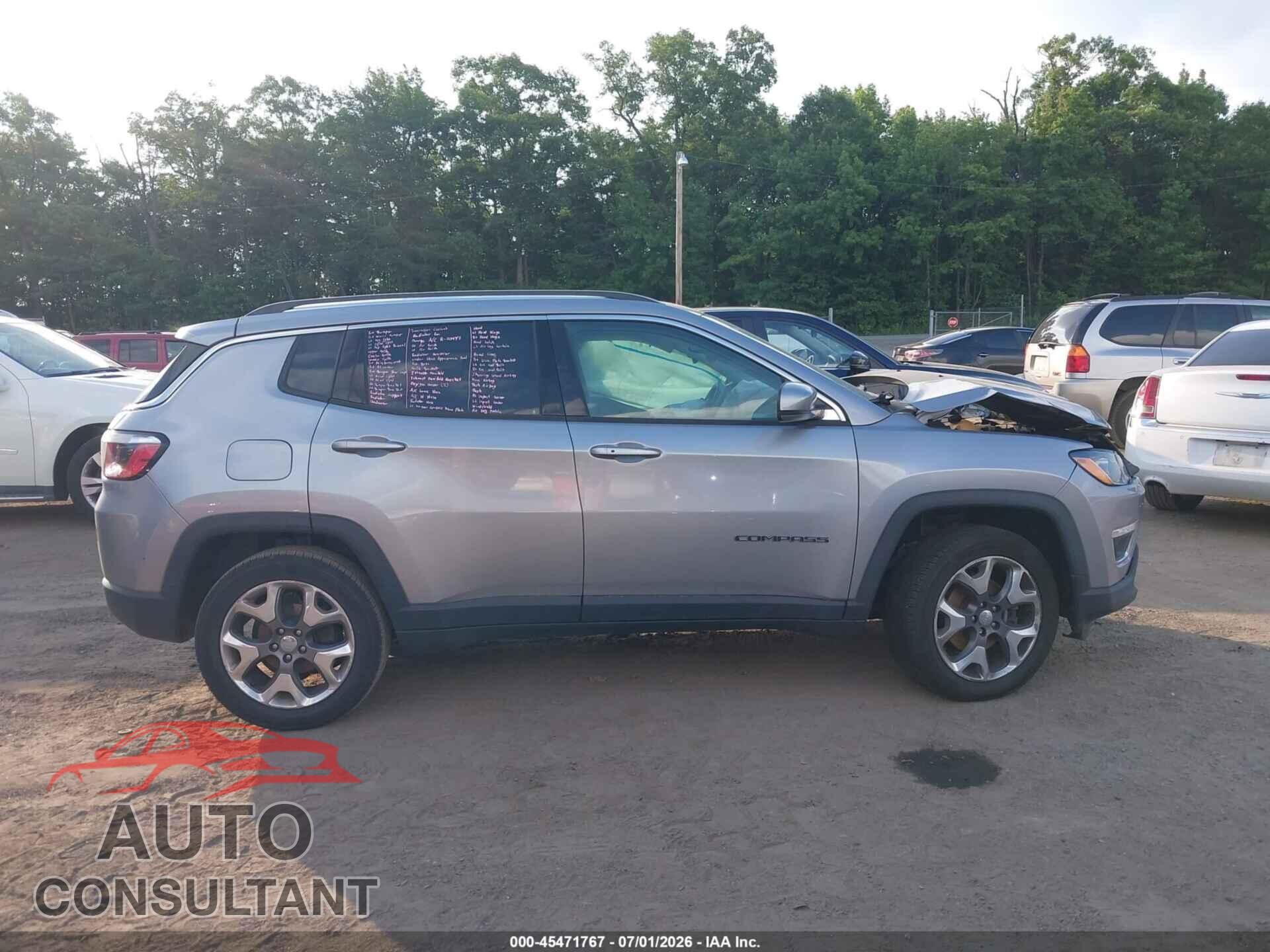 JEEP COMPASS 2017 - 3C4NJDCB1HT611032