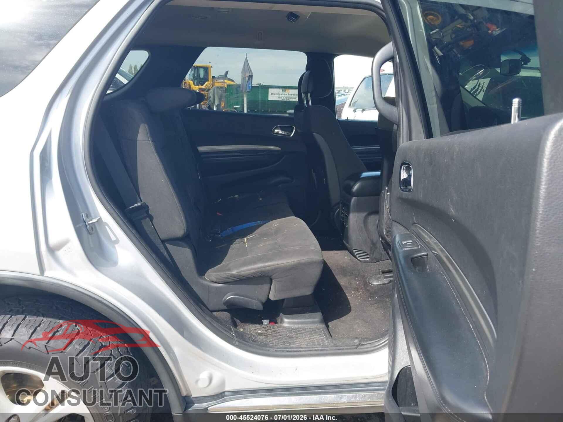 DODGE DURANGO 2011 - 1D4RE2GG2BC746512