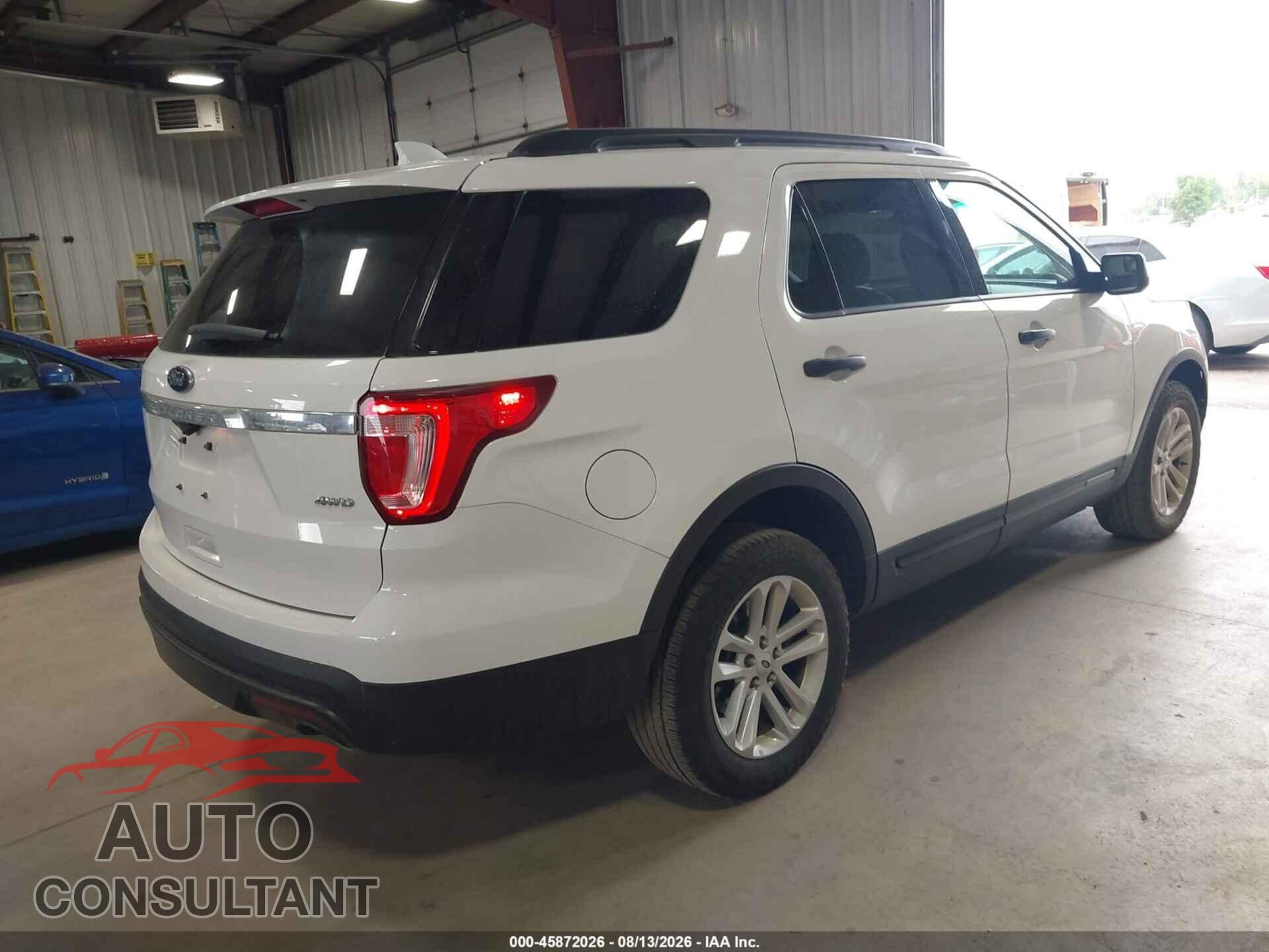 FORD EXPLORER 2017 - 1FM5K8B89HGA77661
