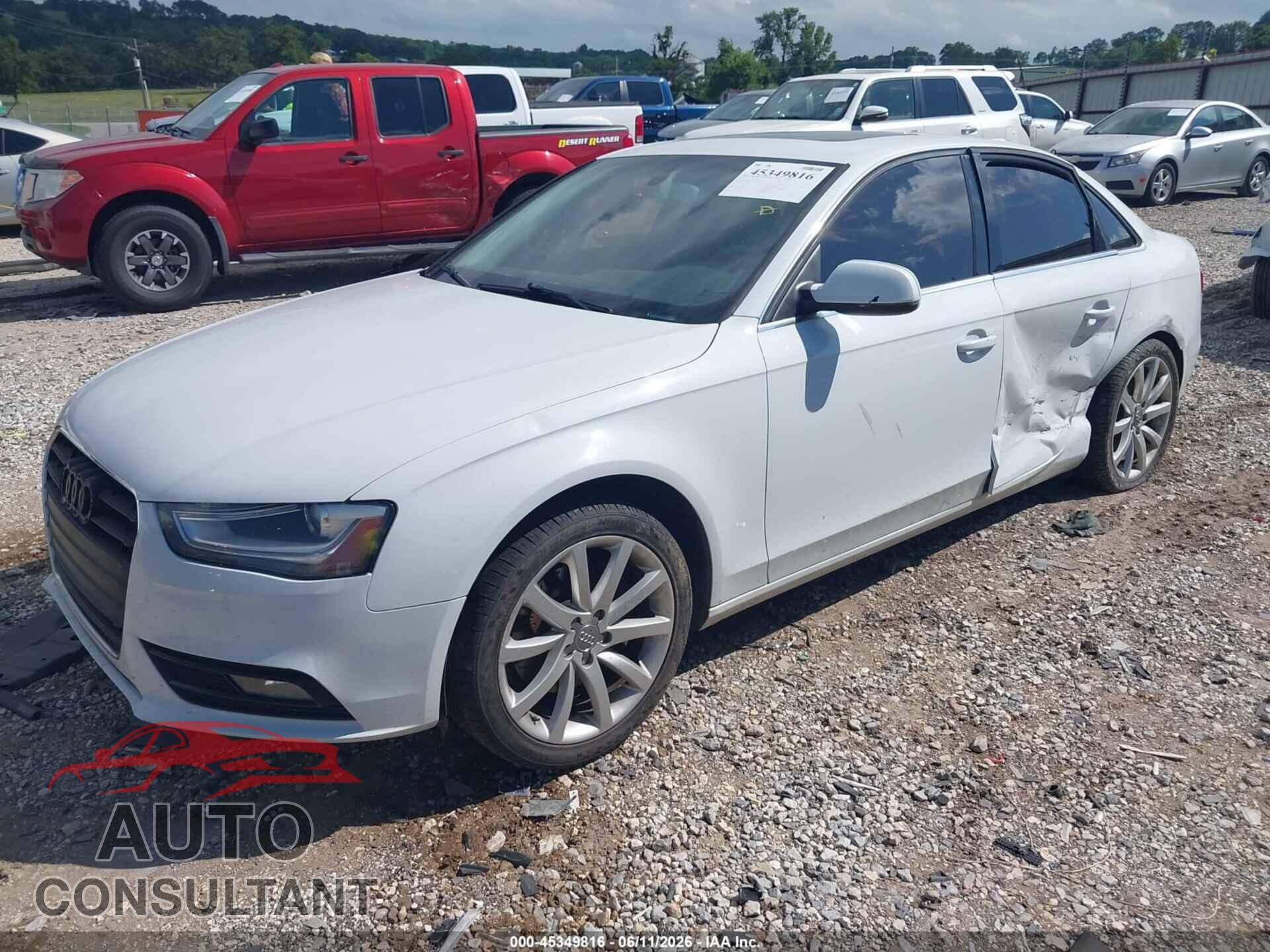 AUDI A4 2013 - WAUFFAFL7DN029775