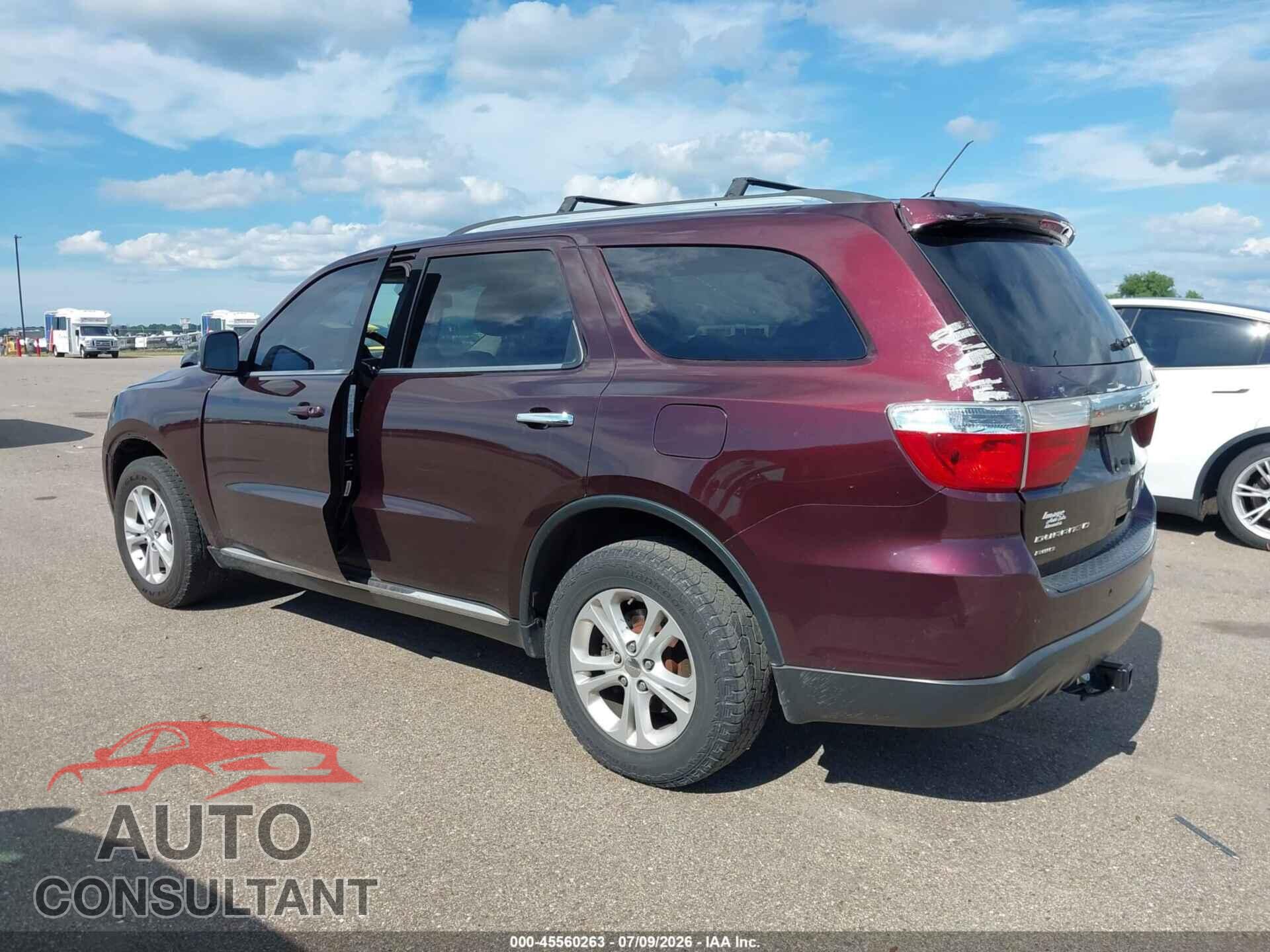 DODGE DURANGO 2012 - 1C4RDJDG6CC144647