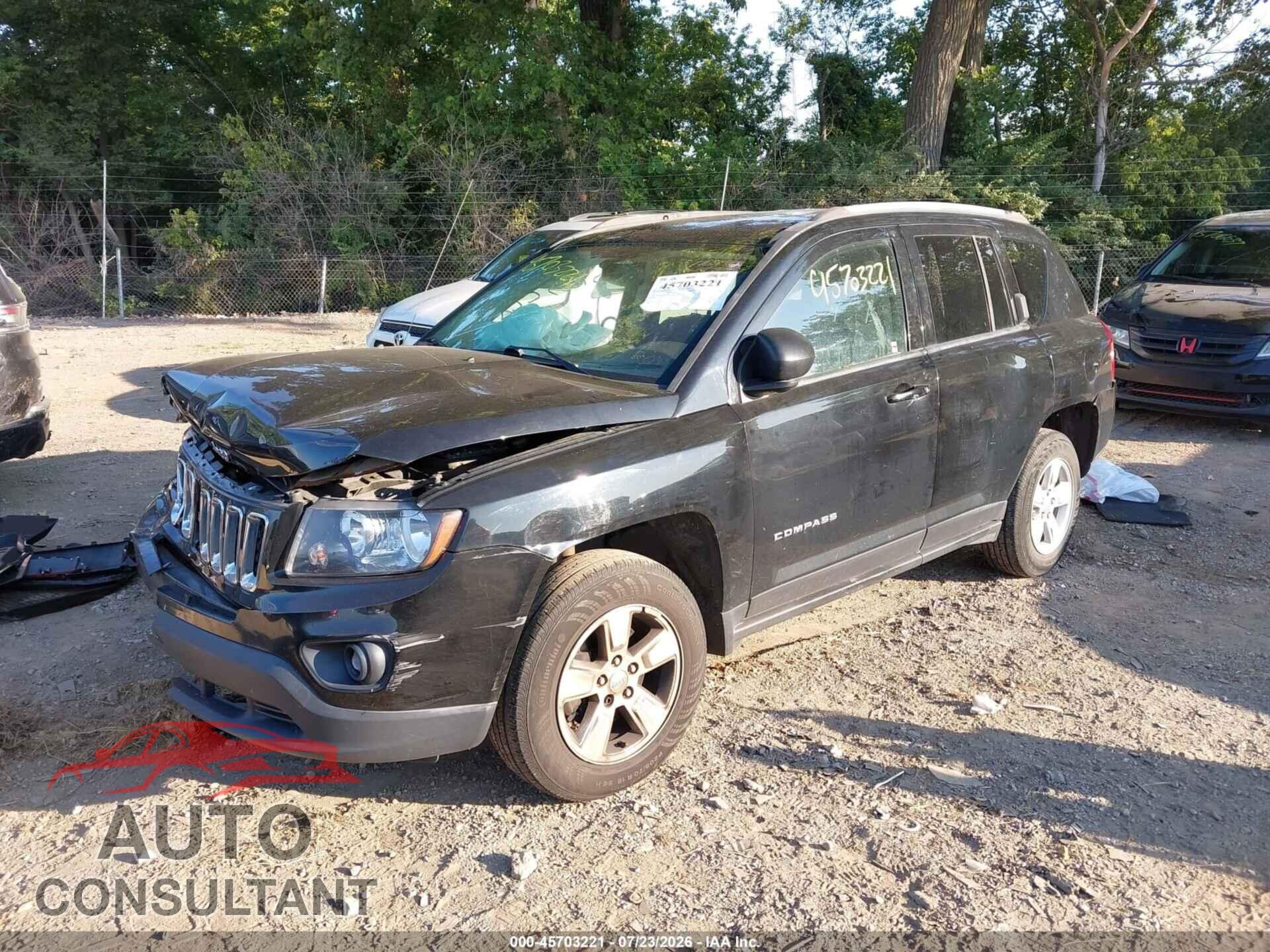JEEP COMPASS 2017 - 1C4NJCBA6HD187128