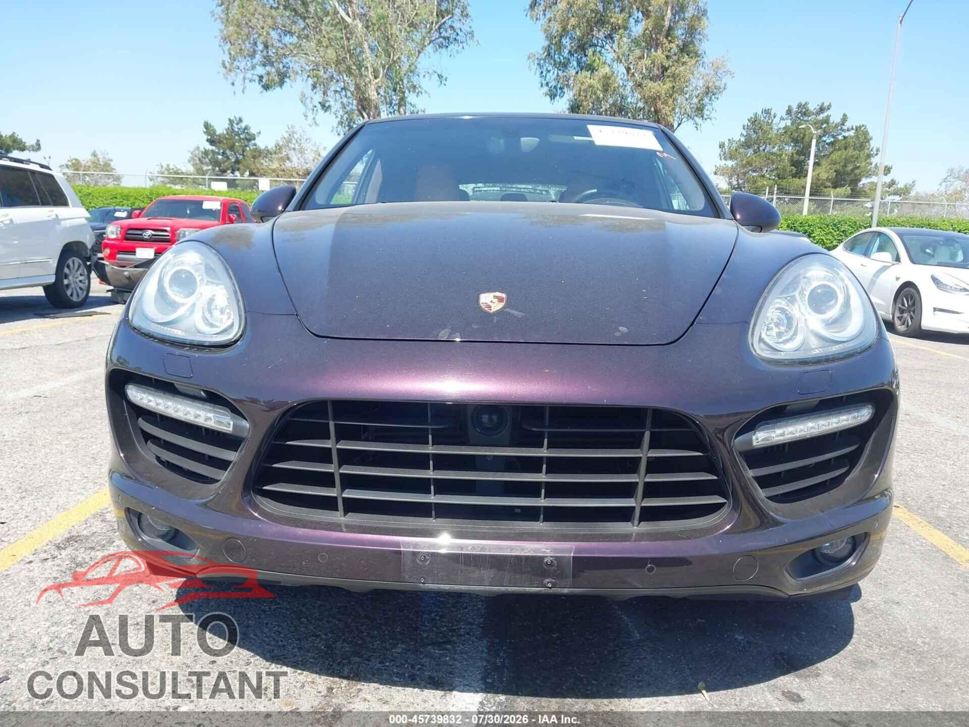 PORSCHE CAYENNE 2012 - WP1AC2A21CLA83401