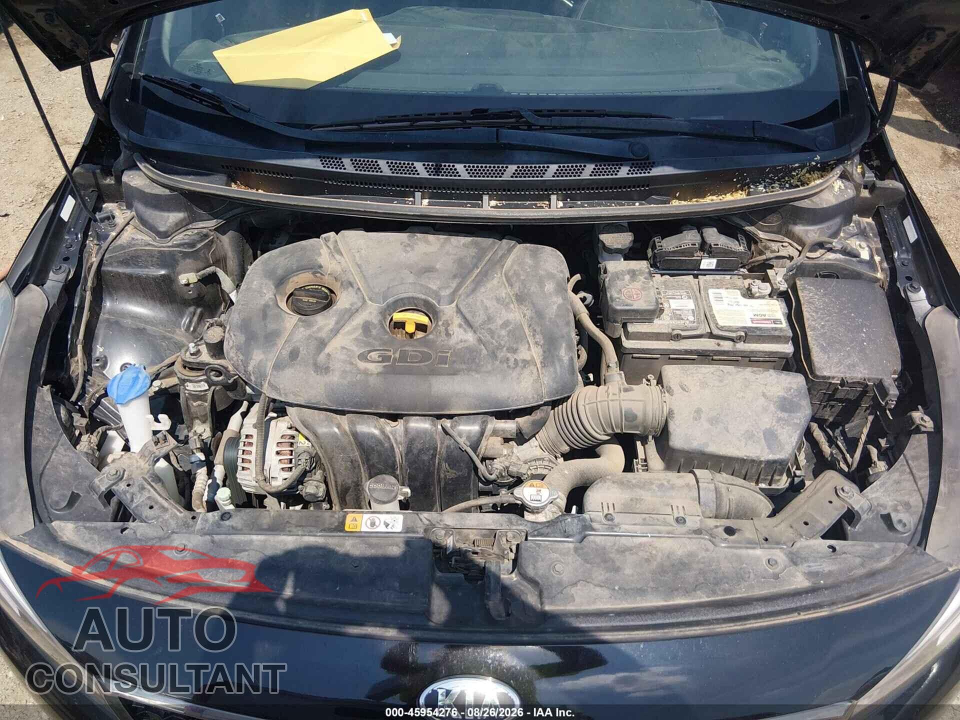 KIA FORTE 2017 - 3KPFL4A85HE117797