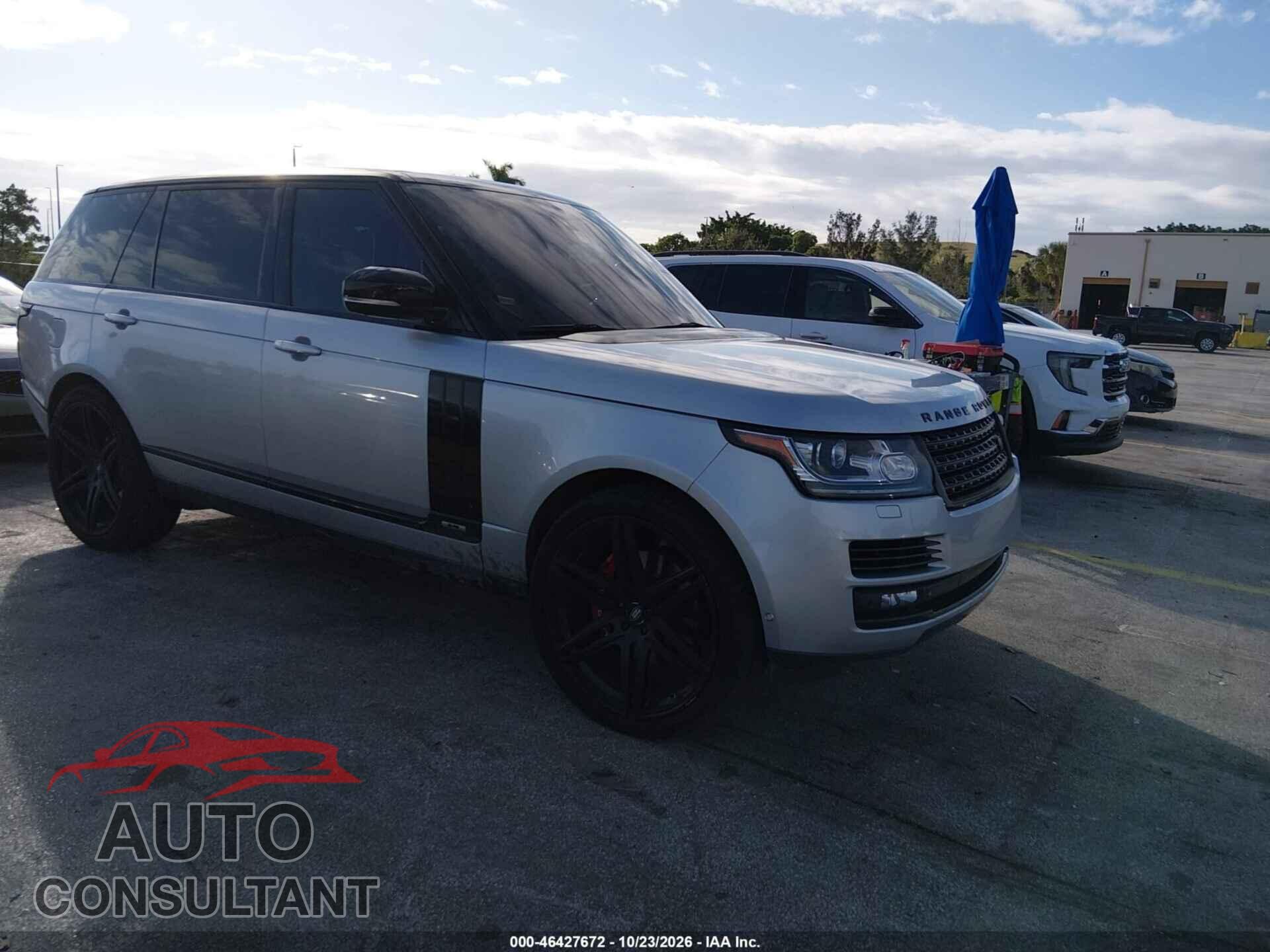 LAND ROVER RANGE ROVER 2014 - SALGV3TF7EA172005