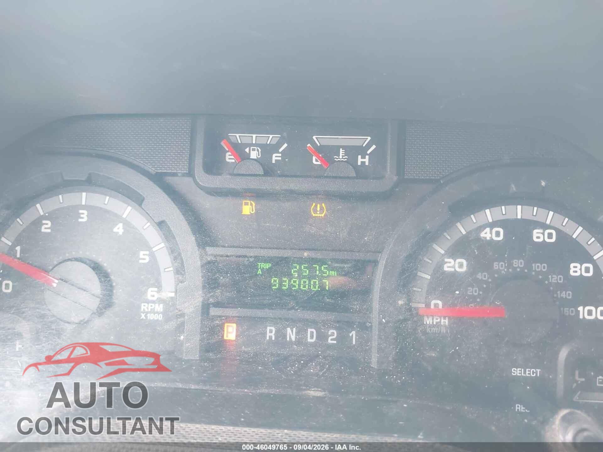 FORD E-150 2012 - 1FTNE1EW9CDA19881