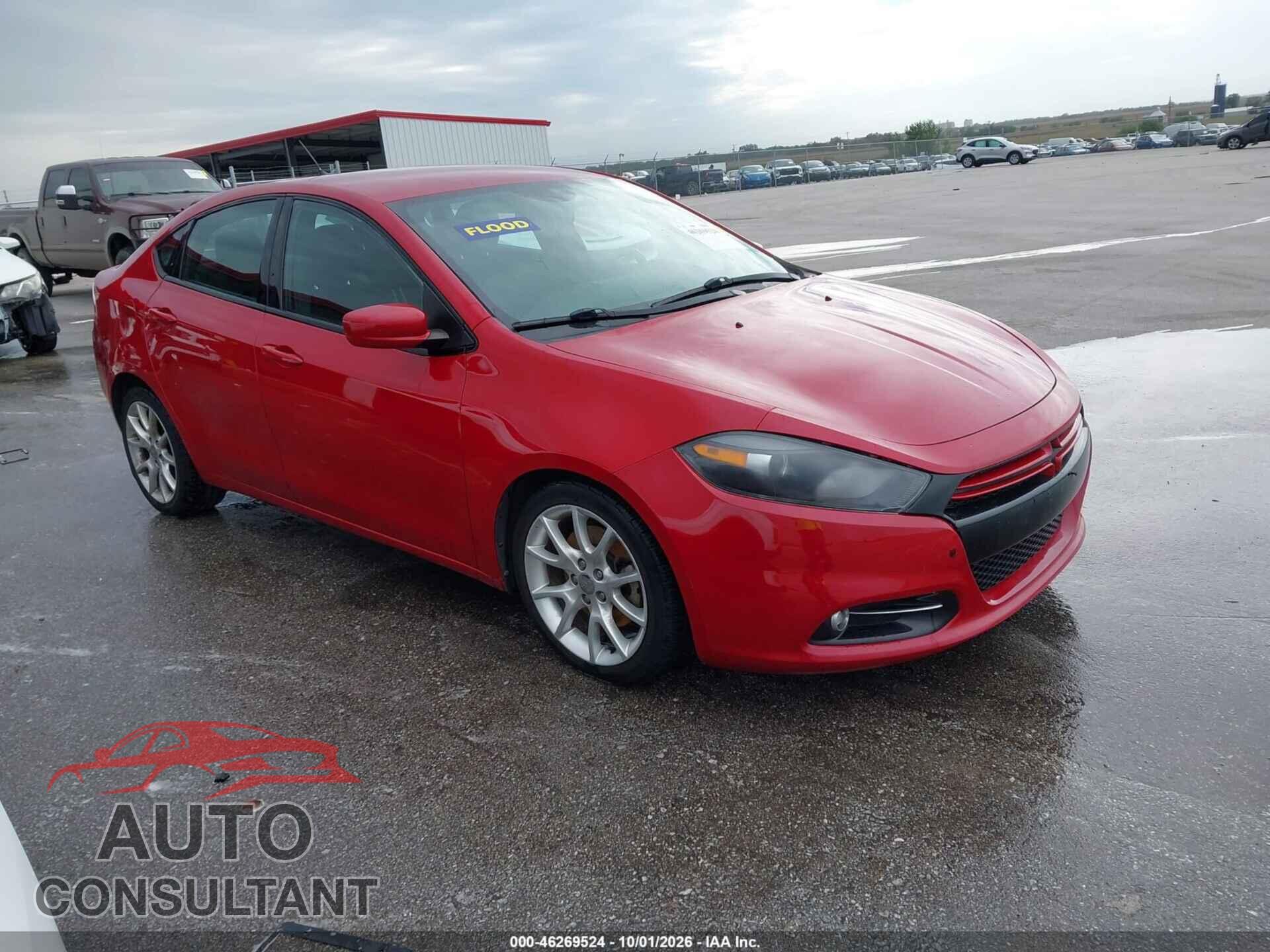 DODGE DART 2013 - 1C3CDFBA3DD106973