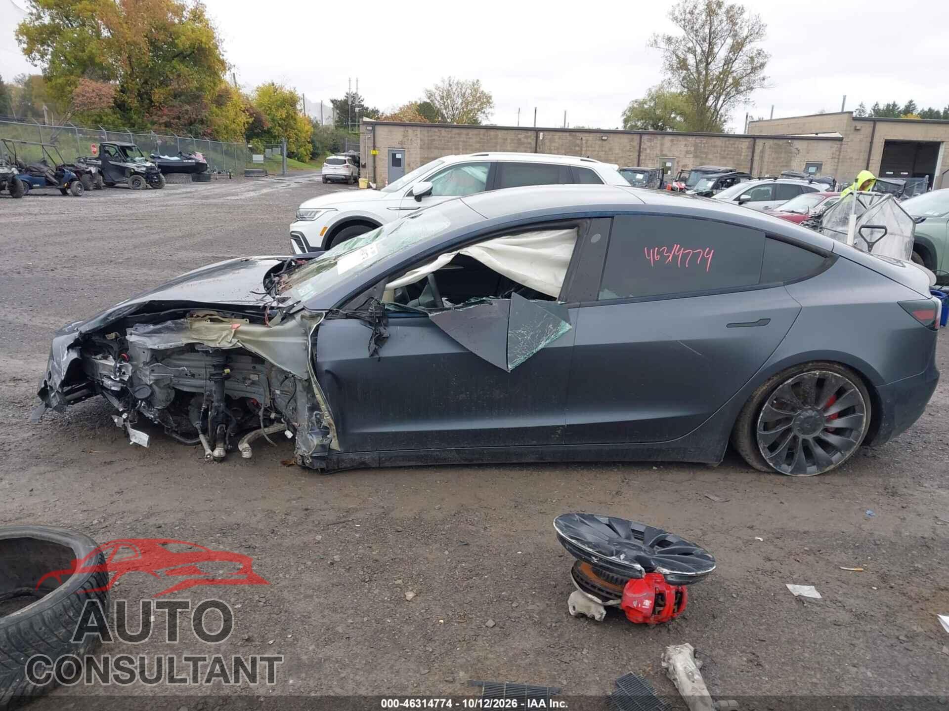 TESLA MODEL 3 2022 - 5YJ3E1EC8NF156366