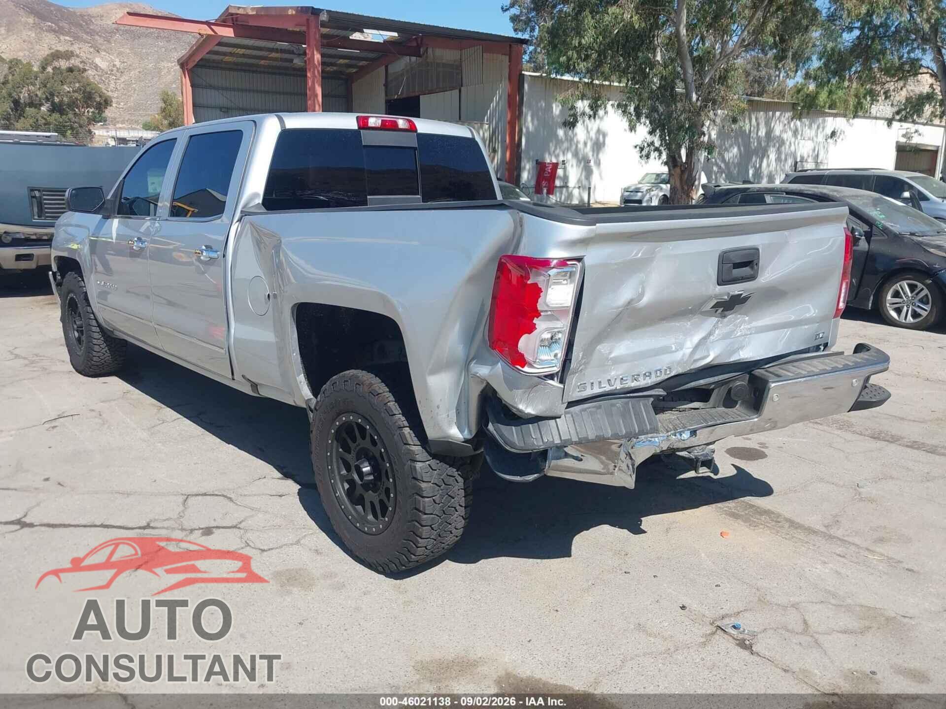CHEVROLET SILVERADO 1500 2017 - 1GCPCSEC3HF218978