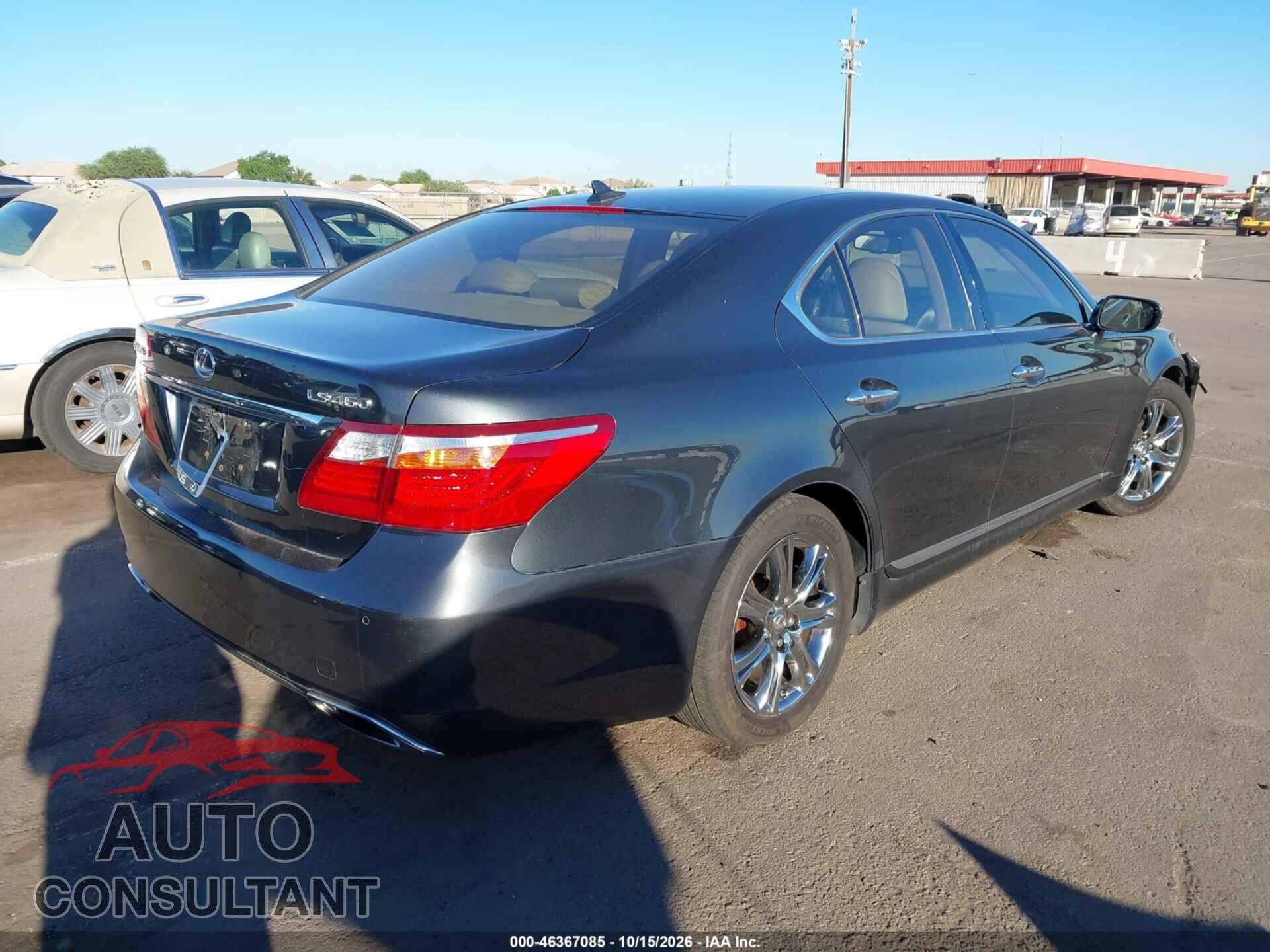 LEXUS LS 460 2010 - JTHBL5EF5A5097788