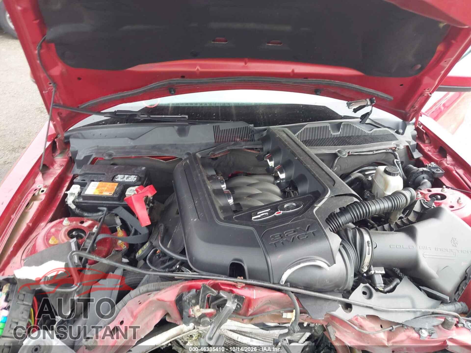 FORD MUSTANG 2012 - 1ZVBP8CF7C5277803