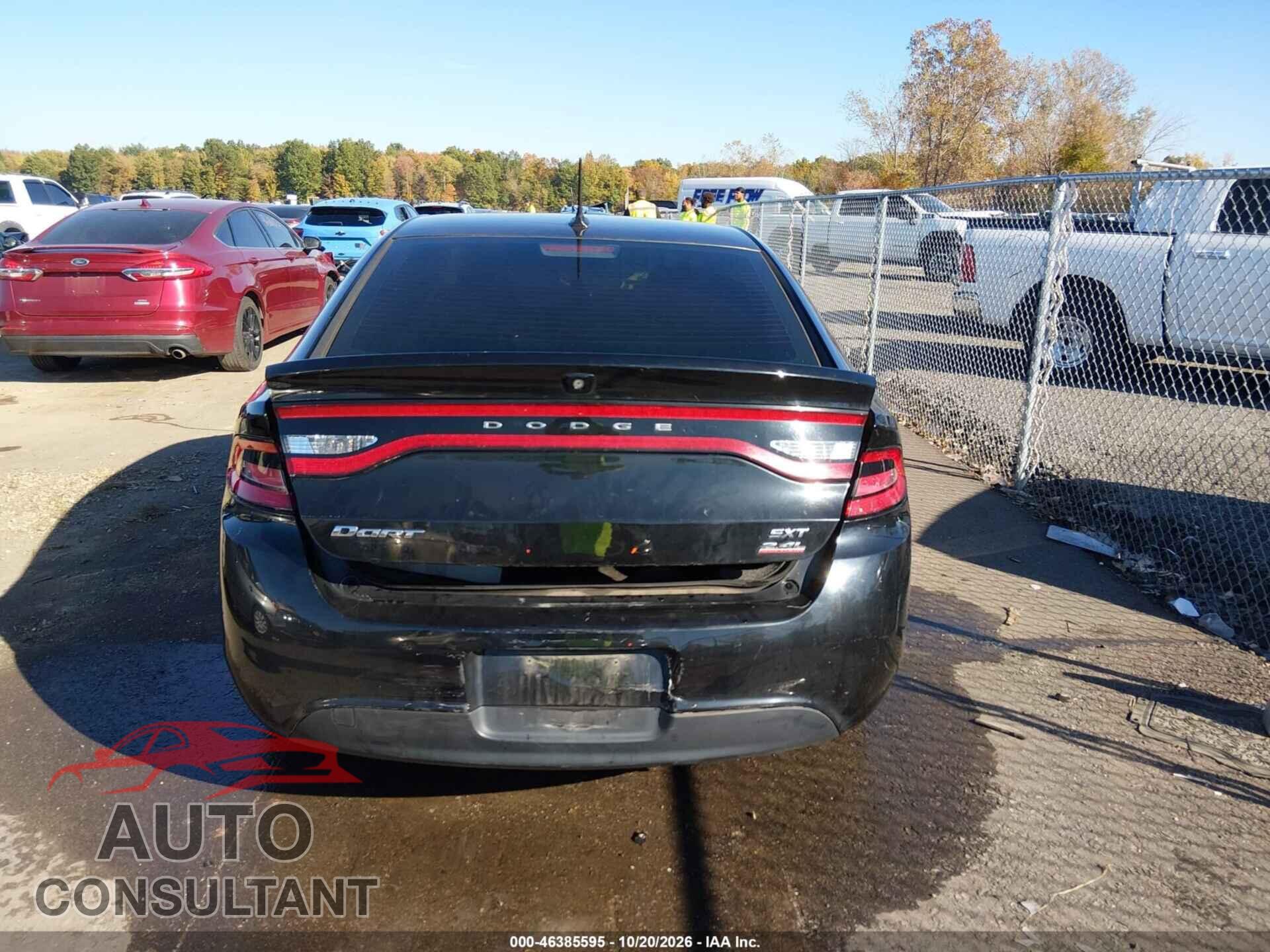 DODGE DART 2014 - 1C3CDFBB1ED903409