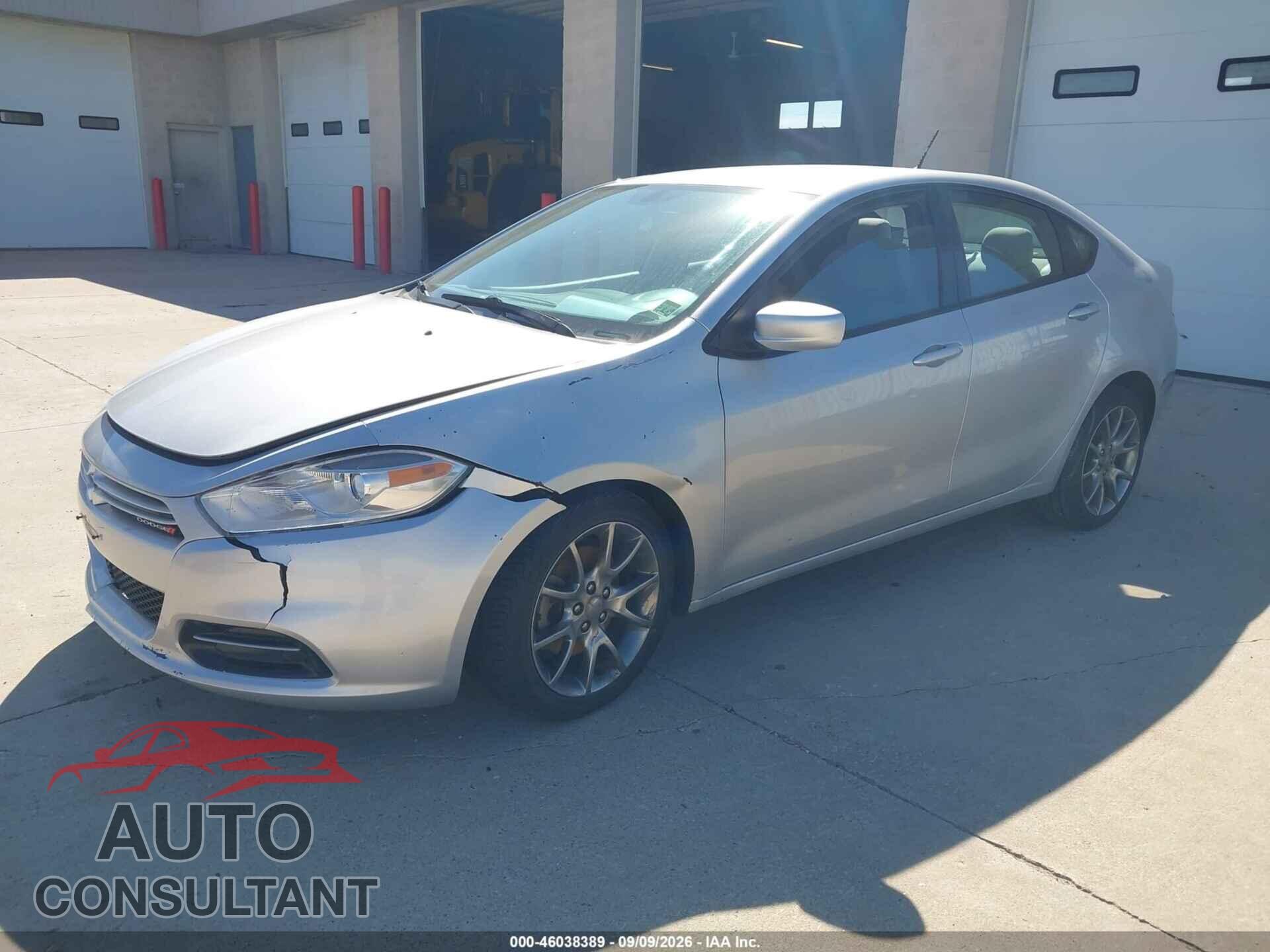 DODGE DART 2013 - 1C3CDFBA2DD285541