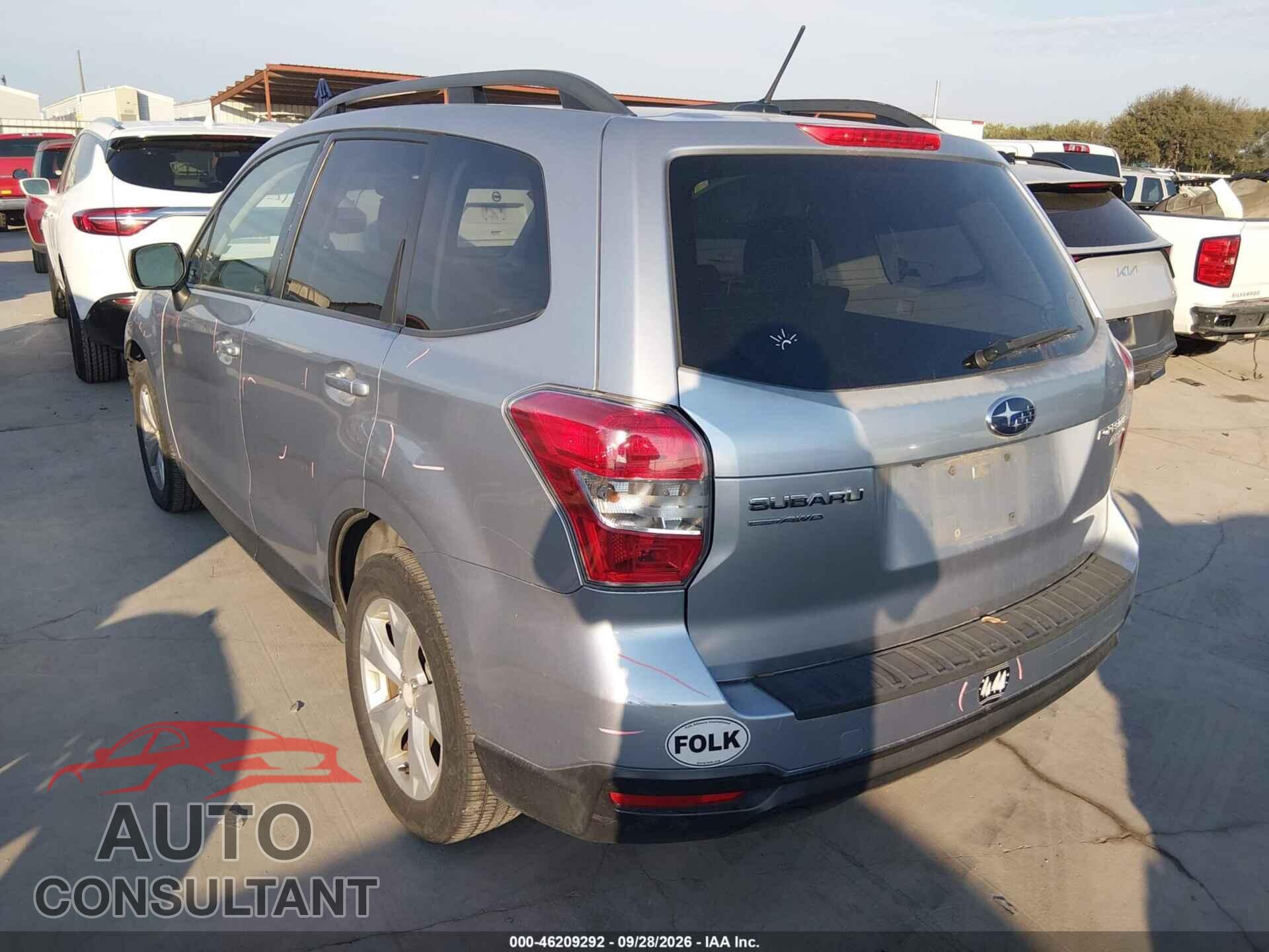 SUBARU FORESTER 2014 - JF2SJAGC0EH402333
