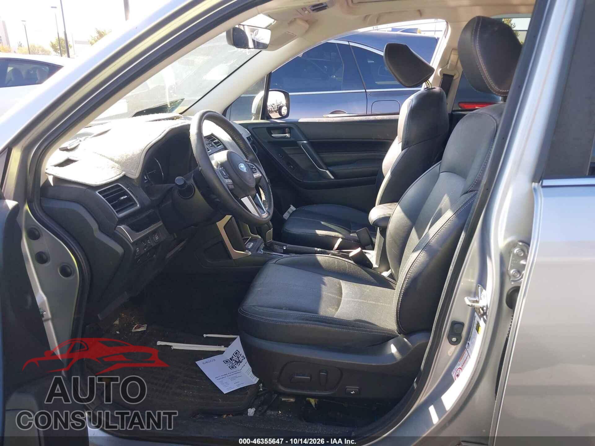 SUBARU FORESTER 2017 - JF2SJATC3HH503862
