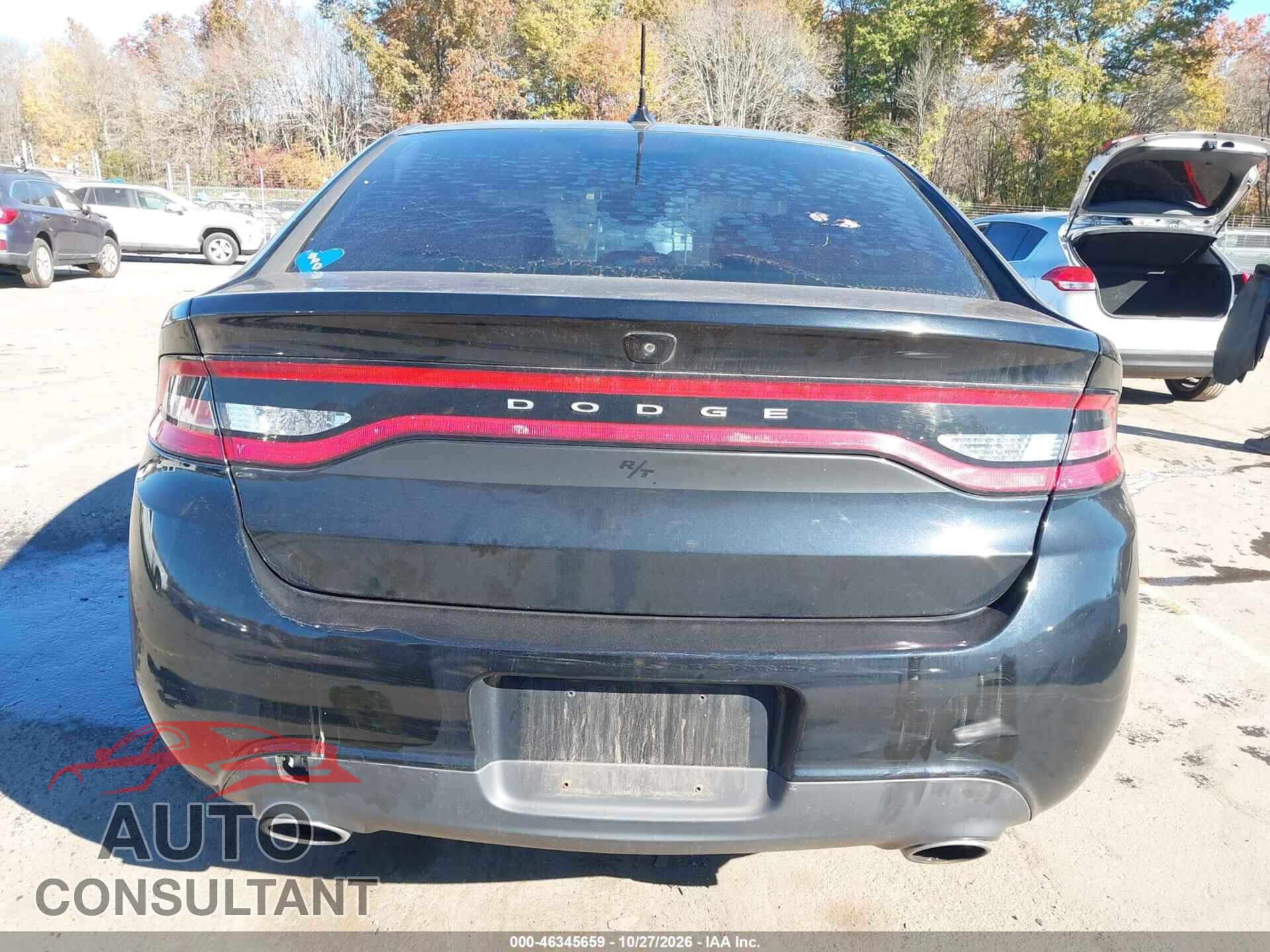 DODGE DART 2013 - 1C3CDFBA8DD340610