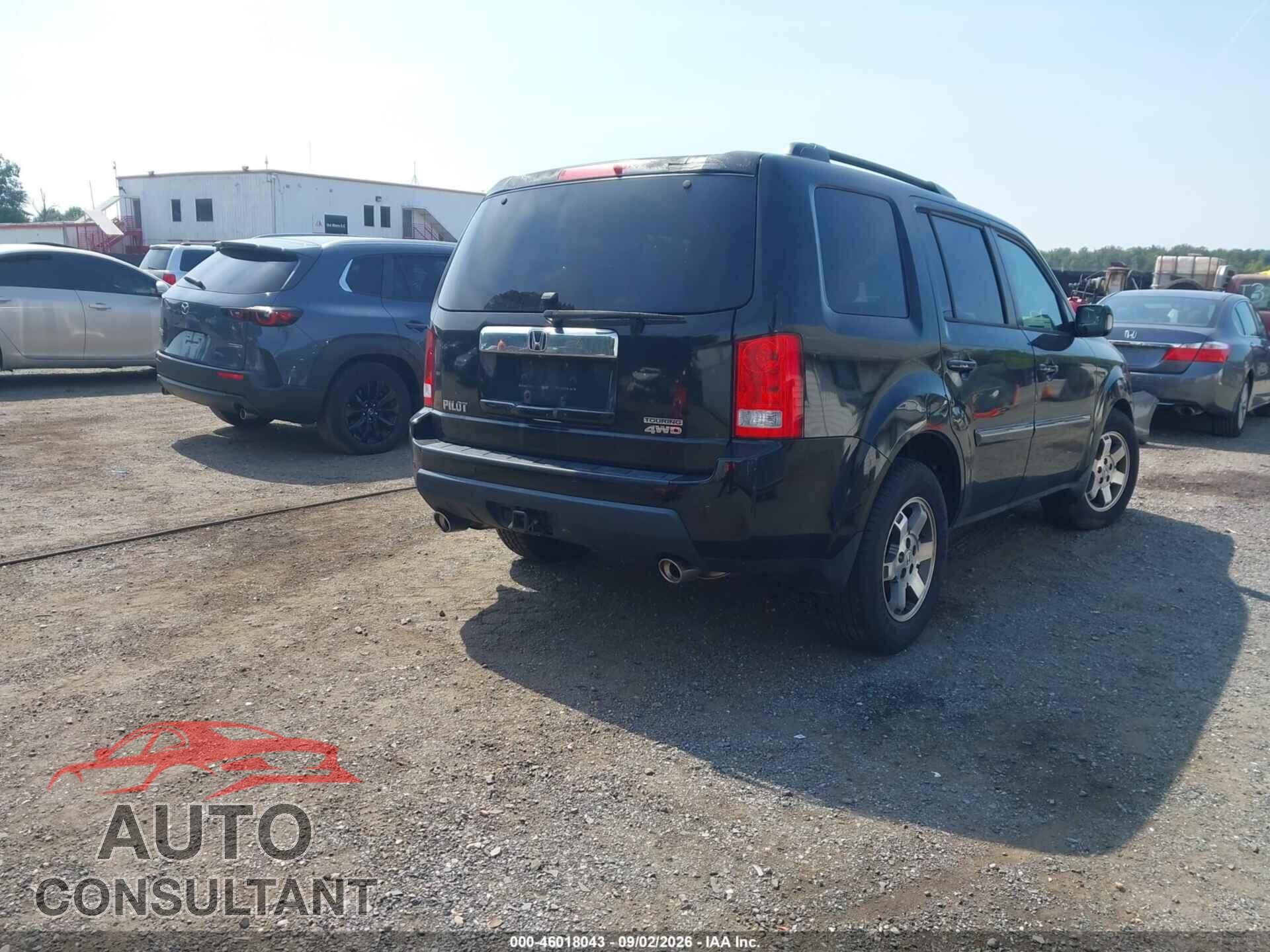 HONDA PILOT 2011 - 5FNYF4H91BB089903