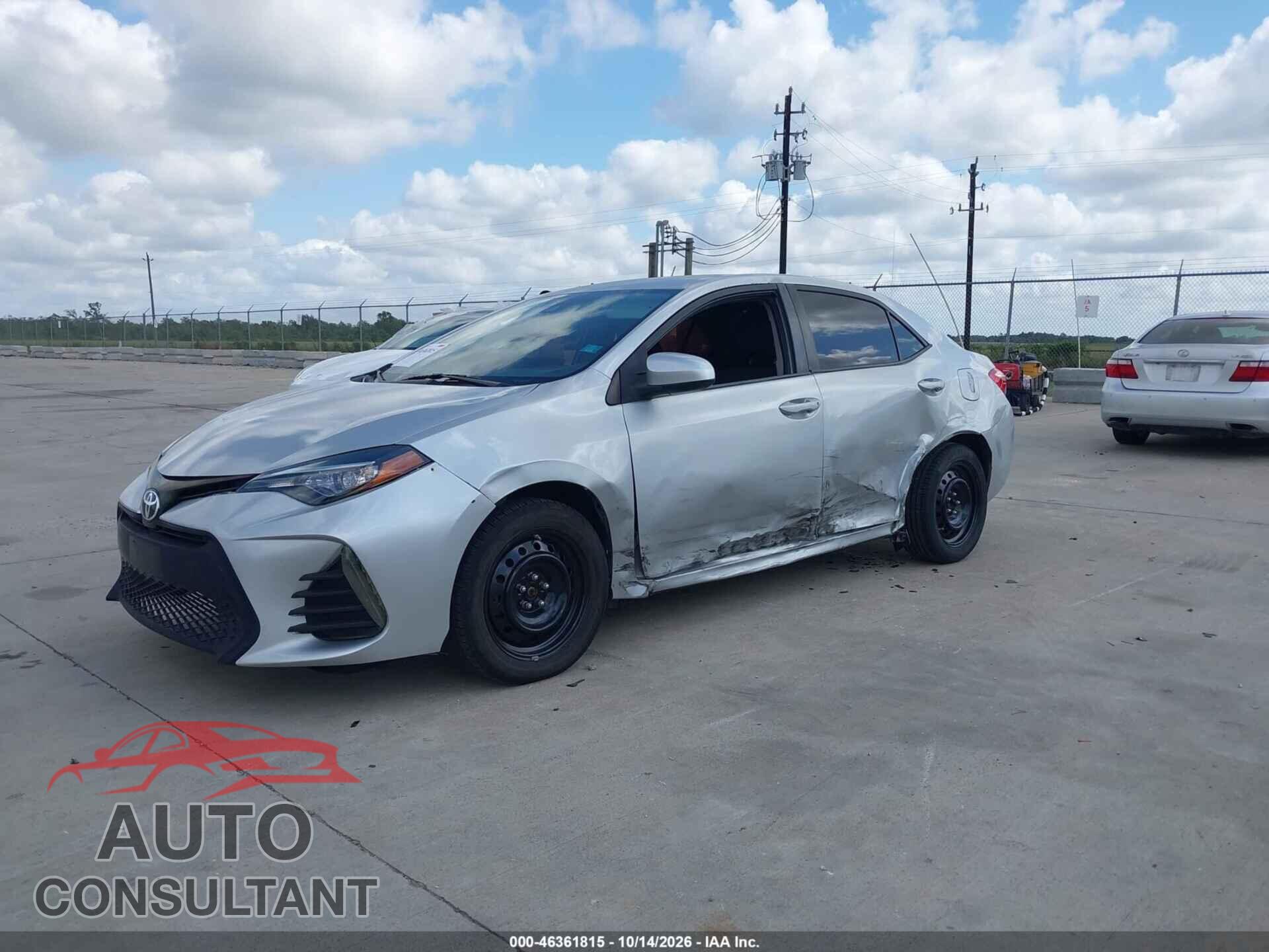 TOYOTA COROLLA 2017 - 5YFBURHEXHP595037