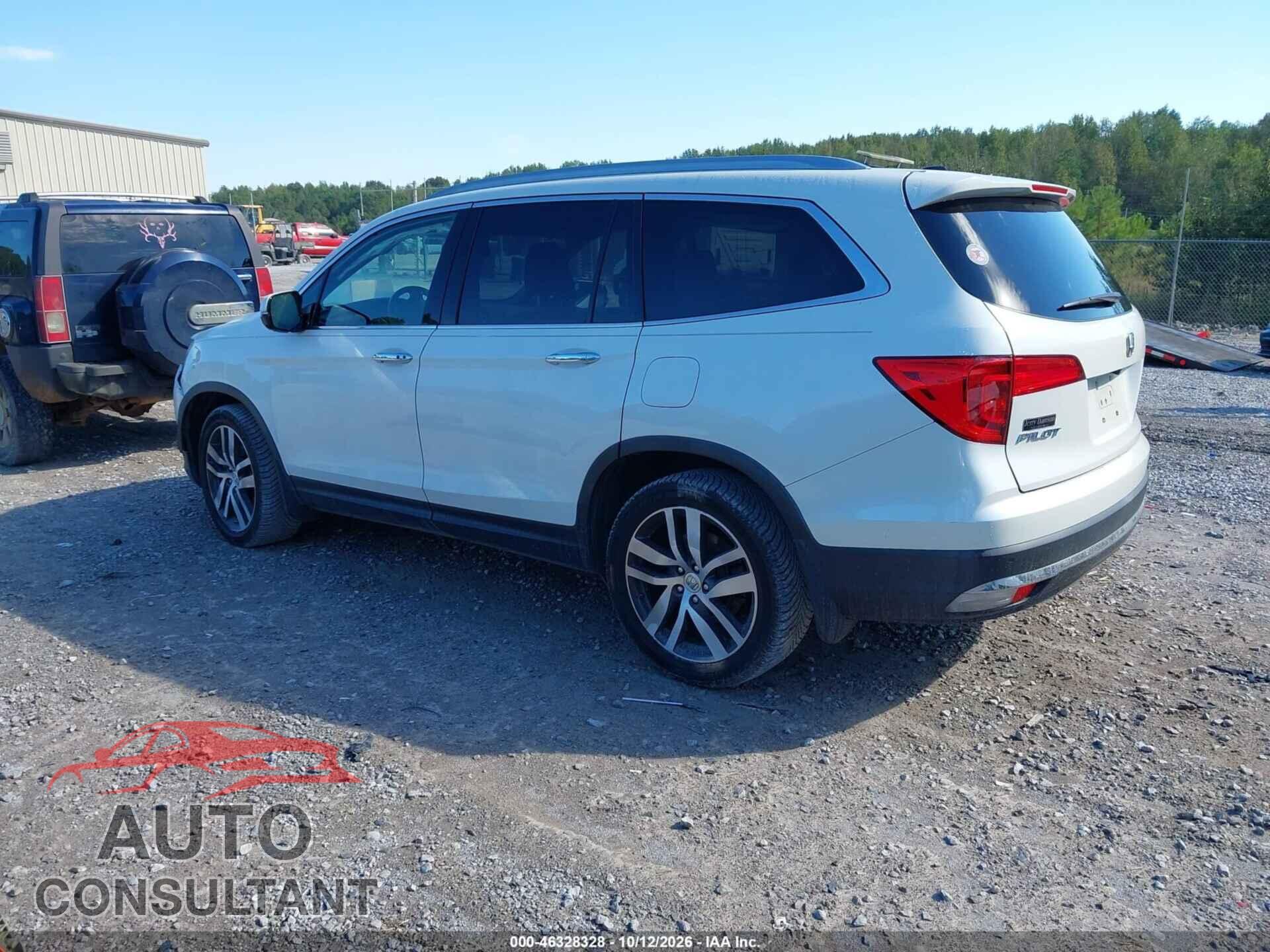 HONDA PILOT 2017 - 5FNYF5H97HB007283