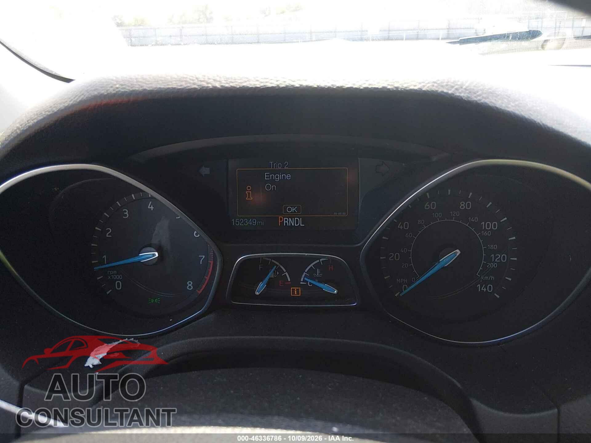 FORD FOCUS 2016 - 1FADP3E23GL355977