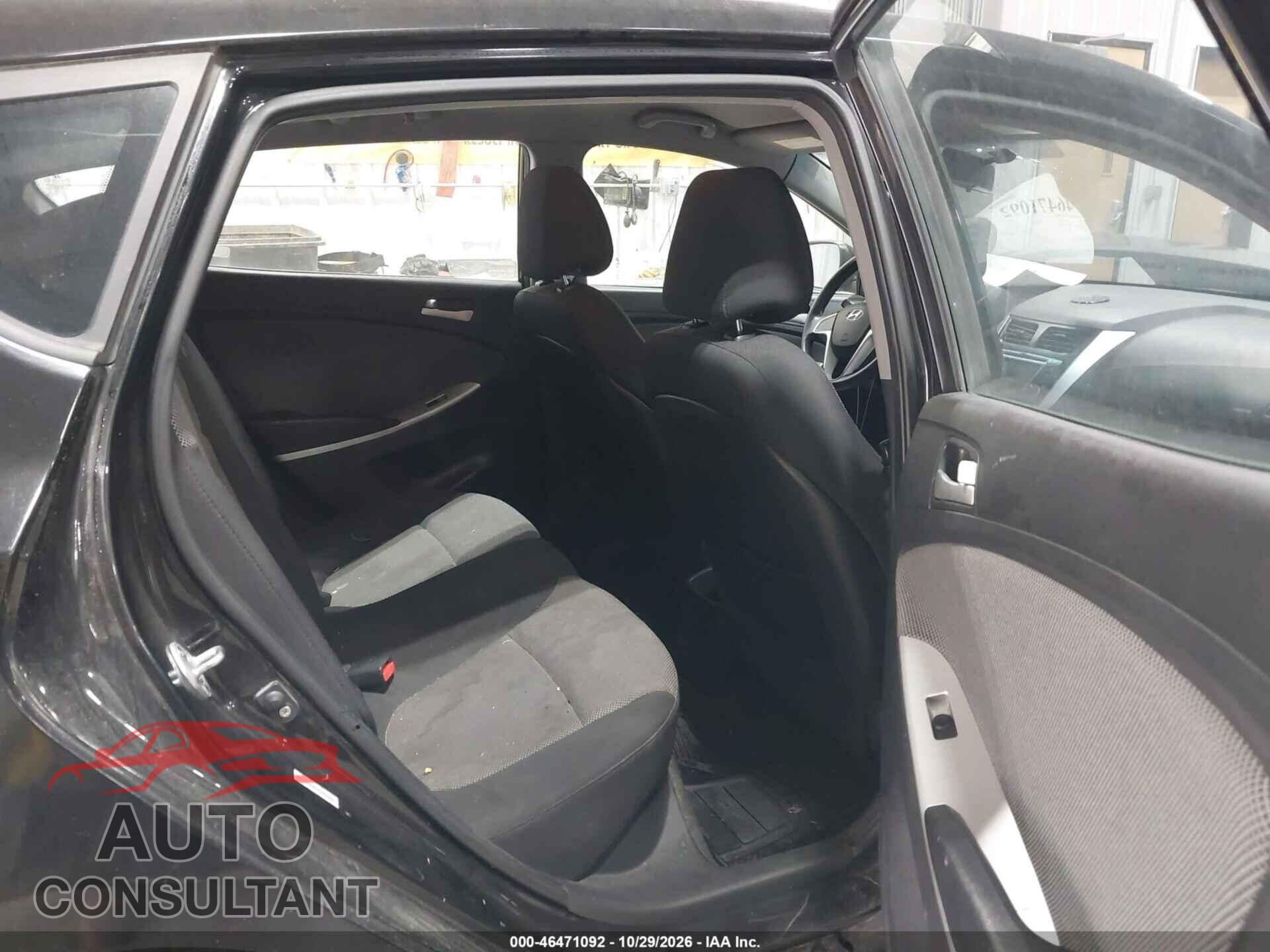 HYUNDAI ACCENT 2012 - KMHCT5AE3CU022028