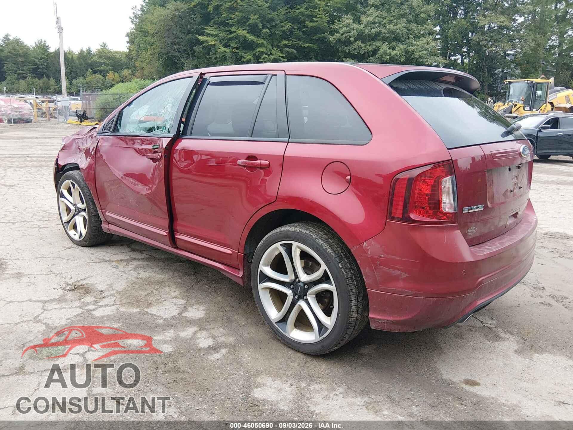 FORD EDGE 2013 - 2FMDK4AK1DBA47041