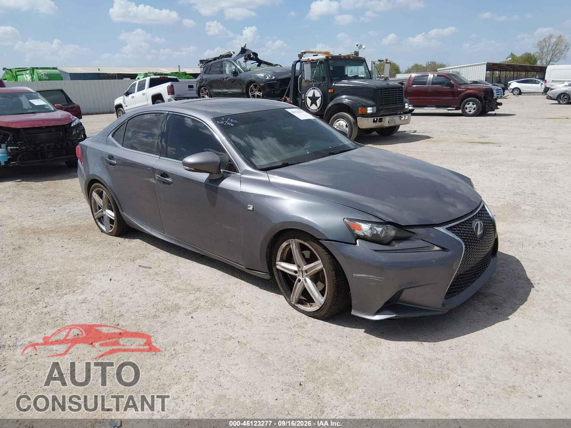 LEXUS IS 250 2015 - JTHCF1D26F5023855