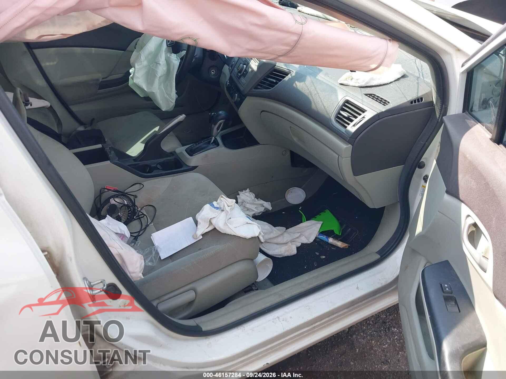 HONDA CIVIC 2012 - 2HGFB2F56CH603426
