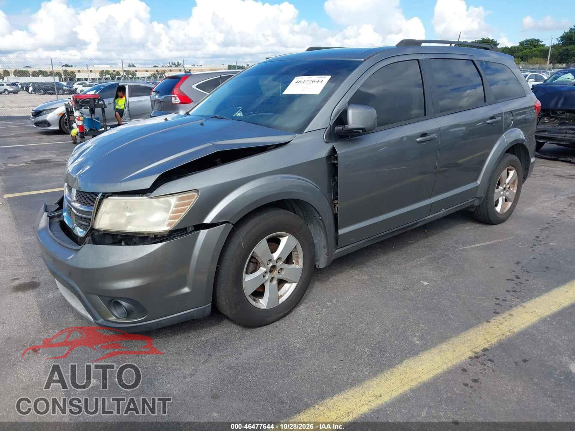 DODGE JOURNEY 2012 - 3C4PDCBG4CT180735