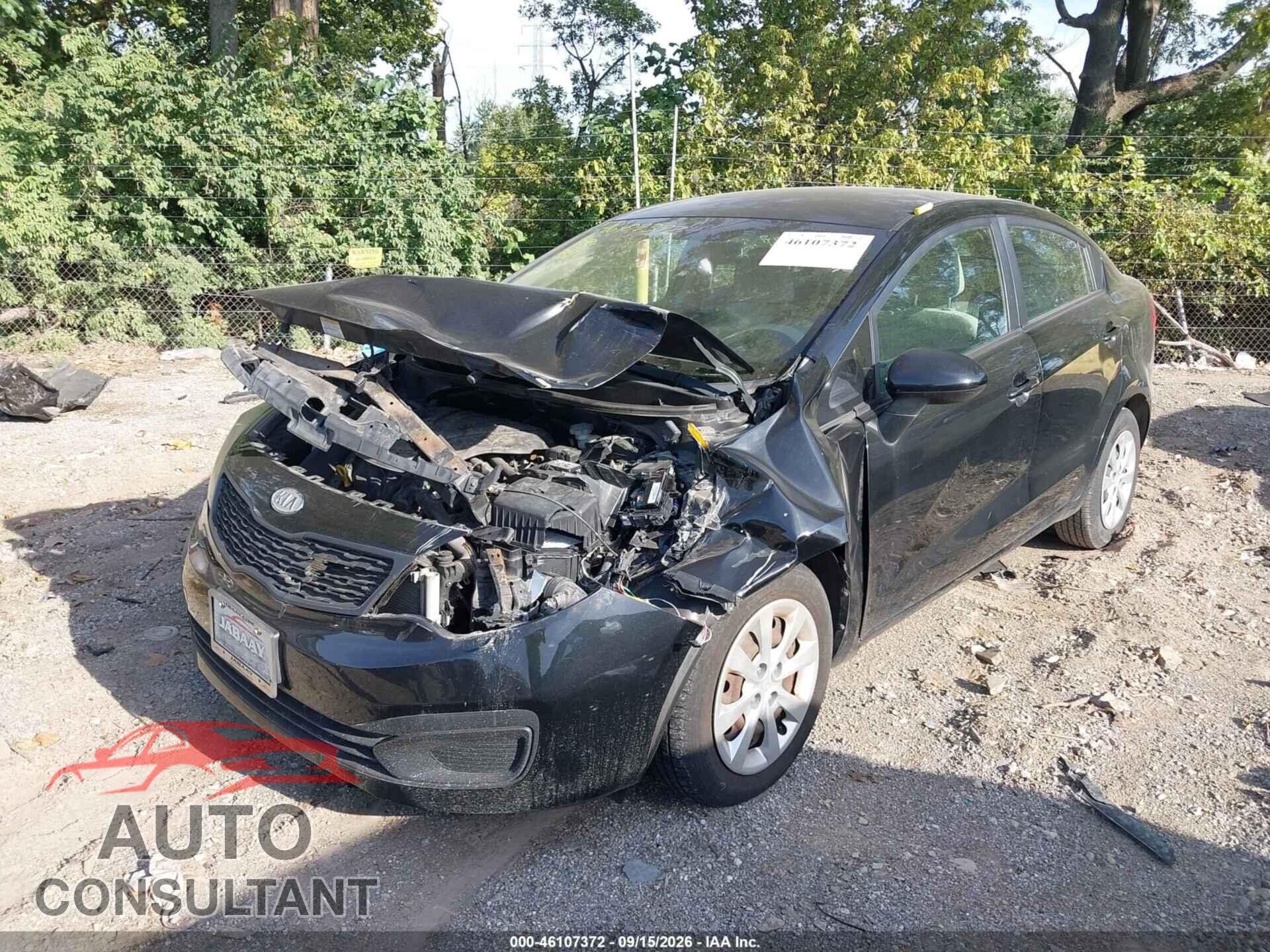 KIA RIO 2013 - KNADM4A35D6123959