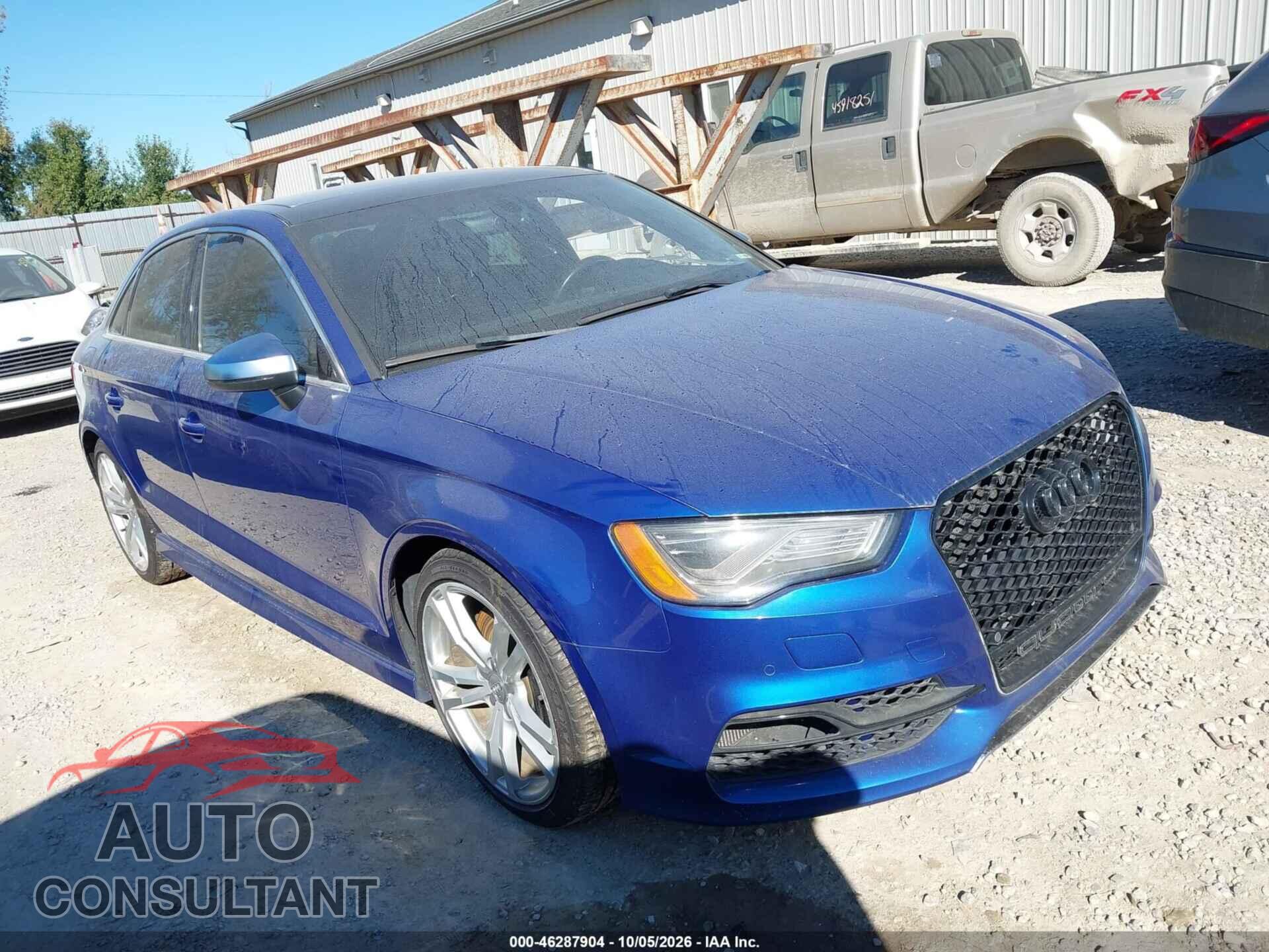 AUDI S3 2016 - WAUB1GFF3G1100461