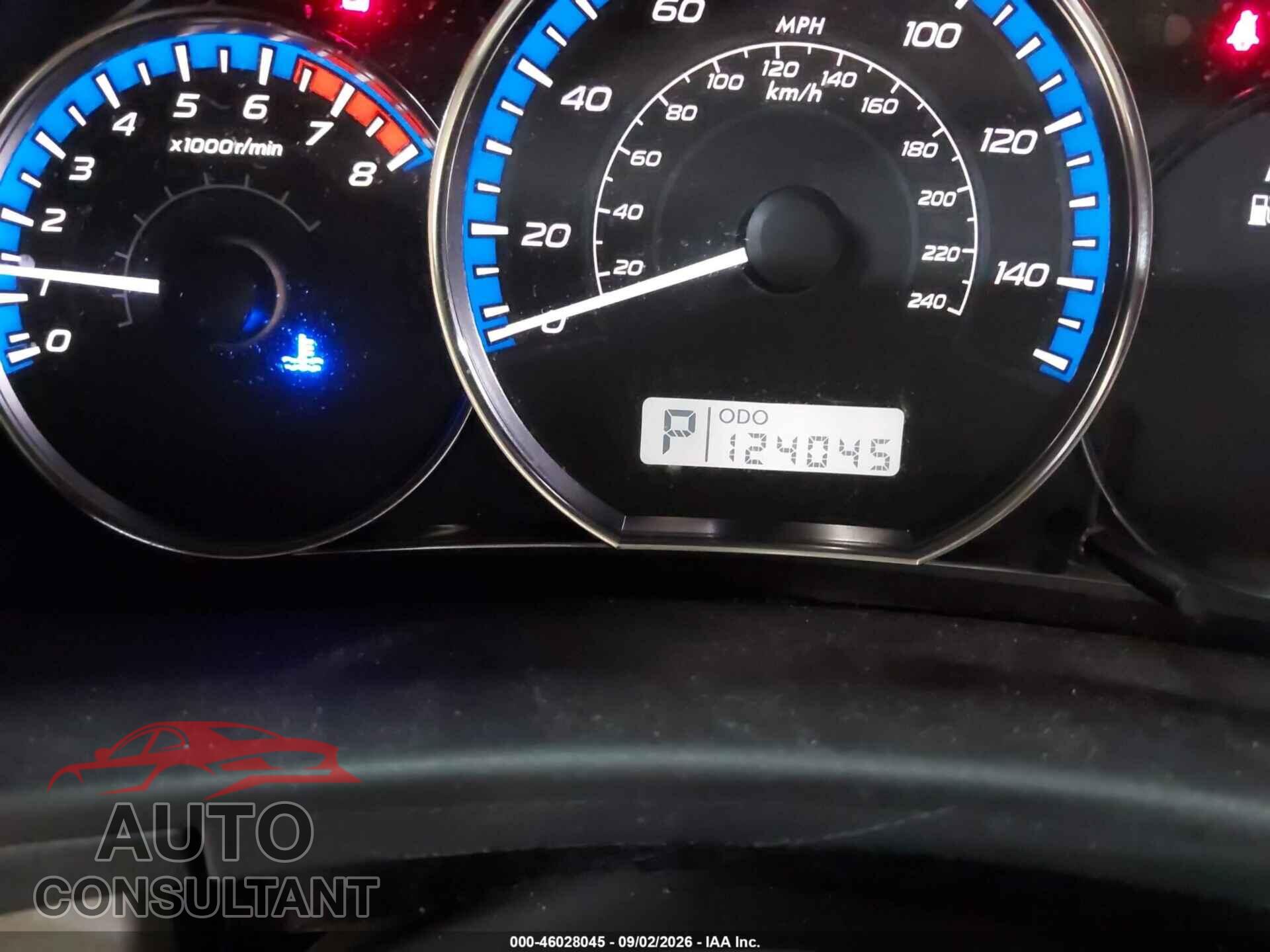 SUBARU FORESTER 2012 - JF2SHADC8CH414467