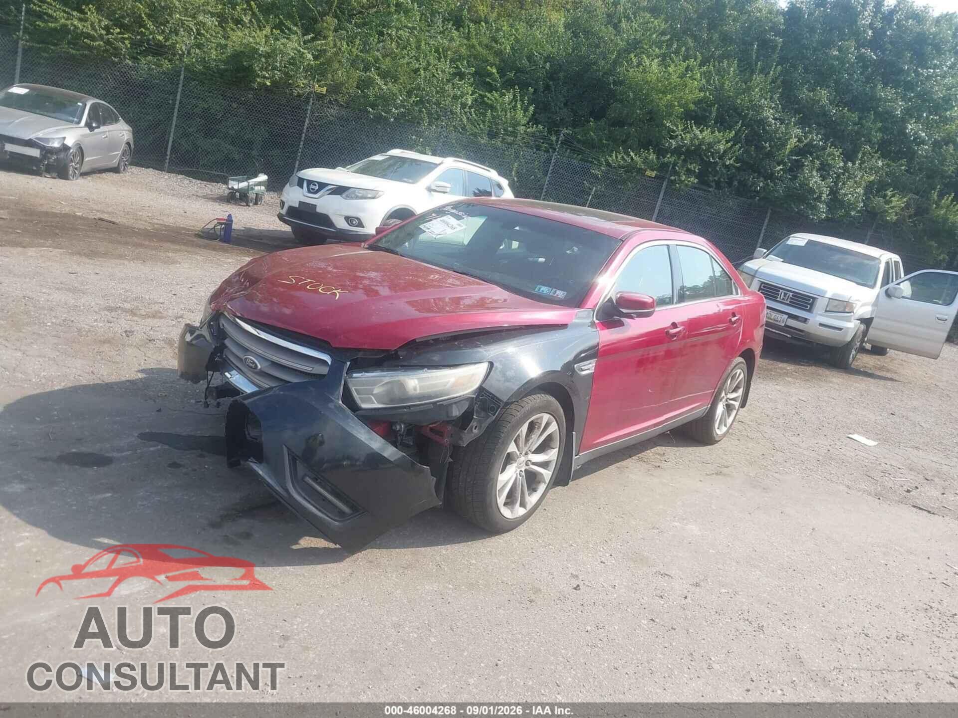 FORD TAURUS 2013 - 1FAHP2H85DG170572