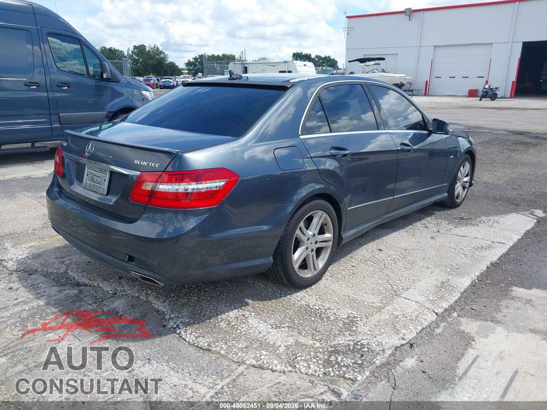 MERCEDES-BENZ E 350 BLUETEC 2012 - WDDHF2EB6CA587882