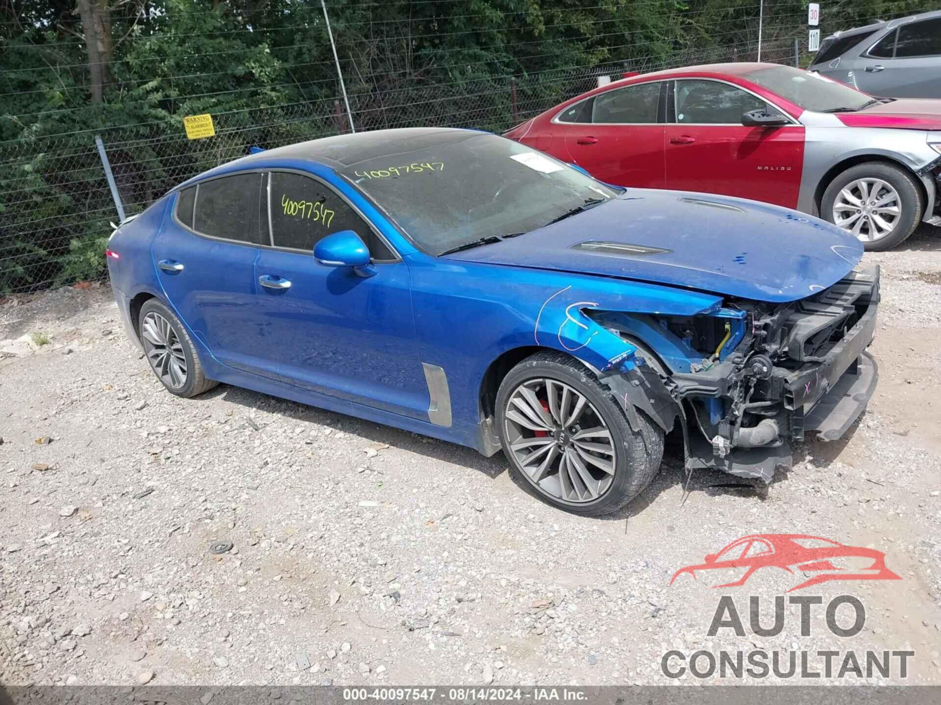 KIA STINGER 2018 - KNAE25LA0J6033657