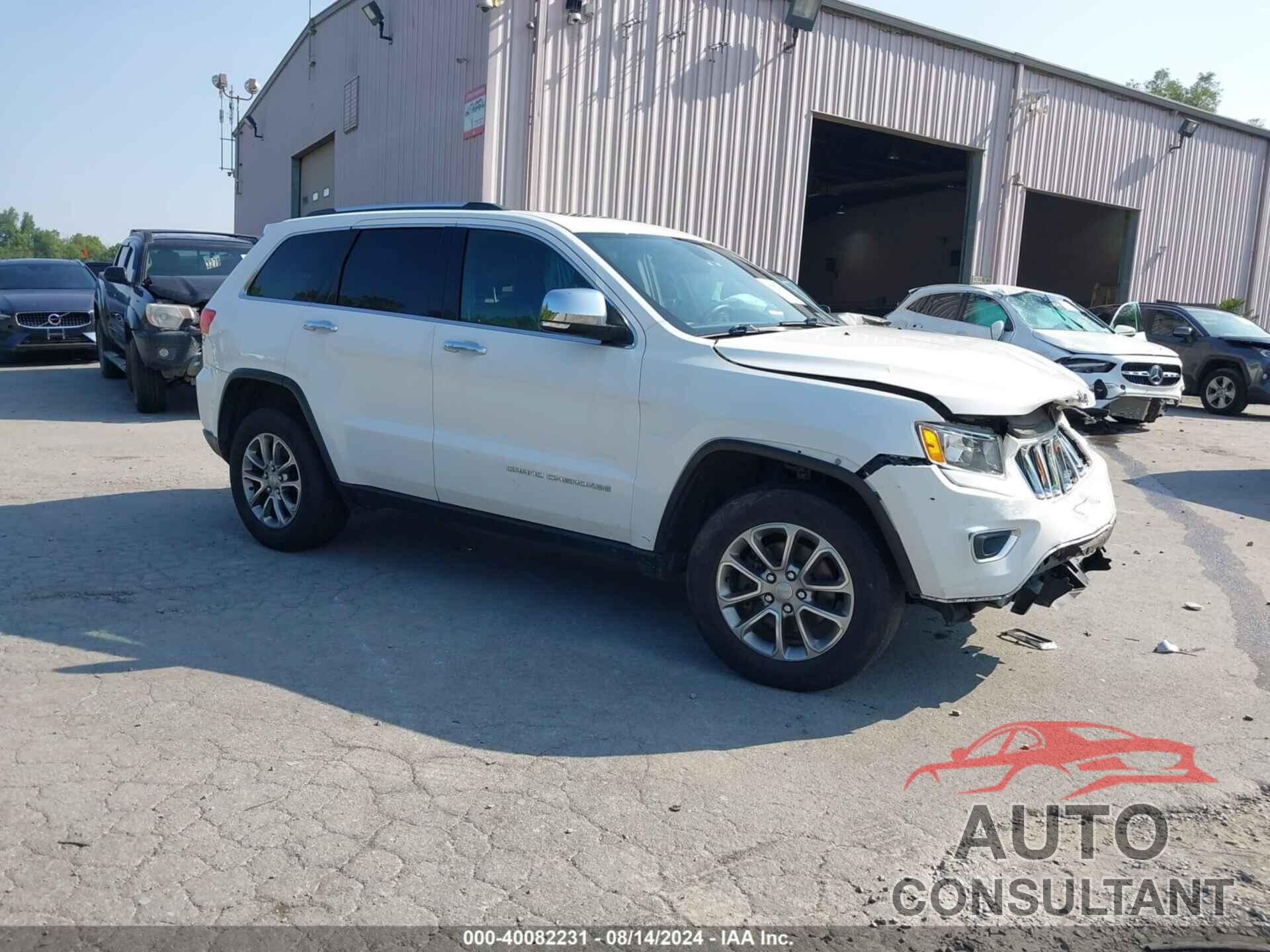 JEEP GRAND CHEROKEE 2016 - 1C4RJFBGXGC410931