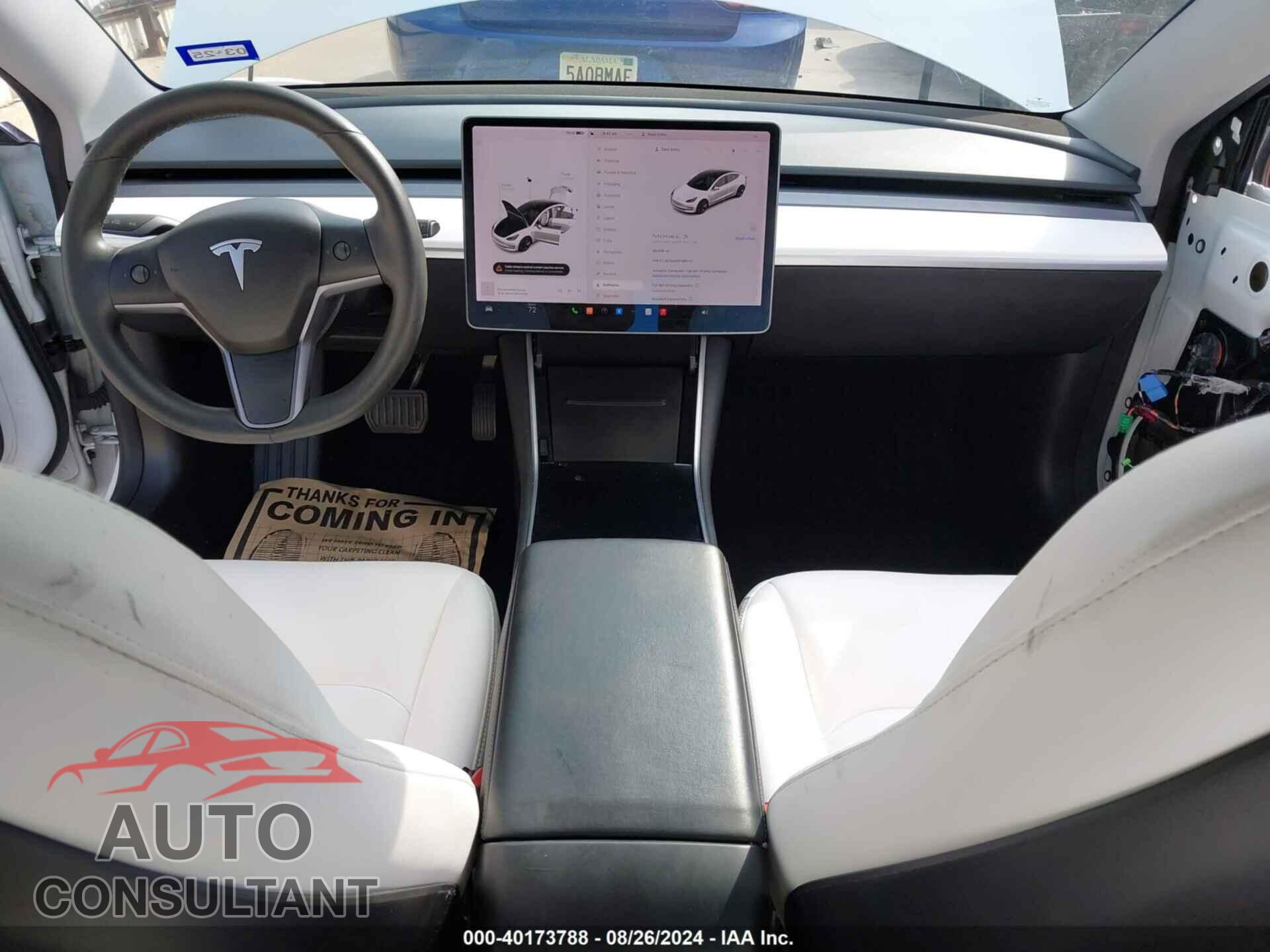 TESLA MODEL 3 2019 - 5YJ3E1EAXKF486147